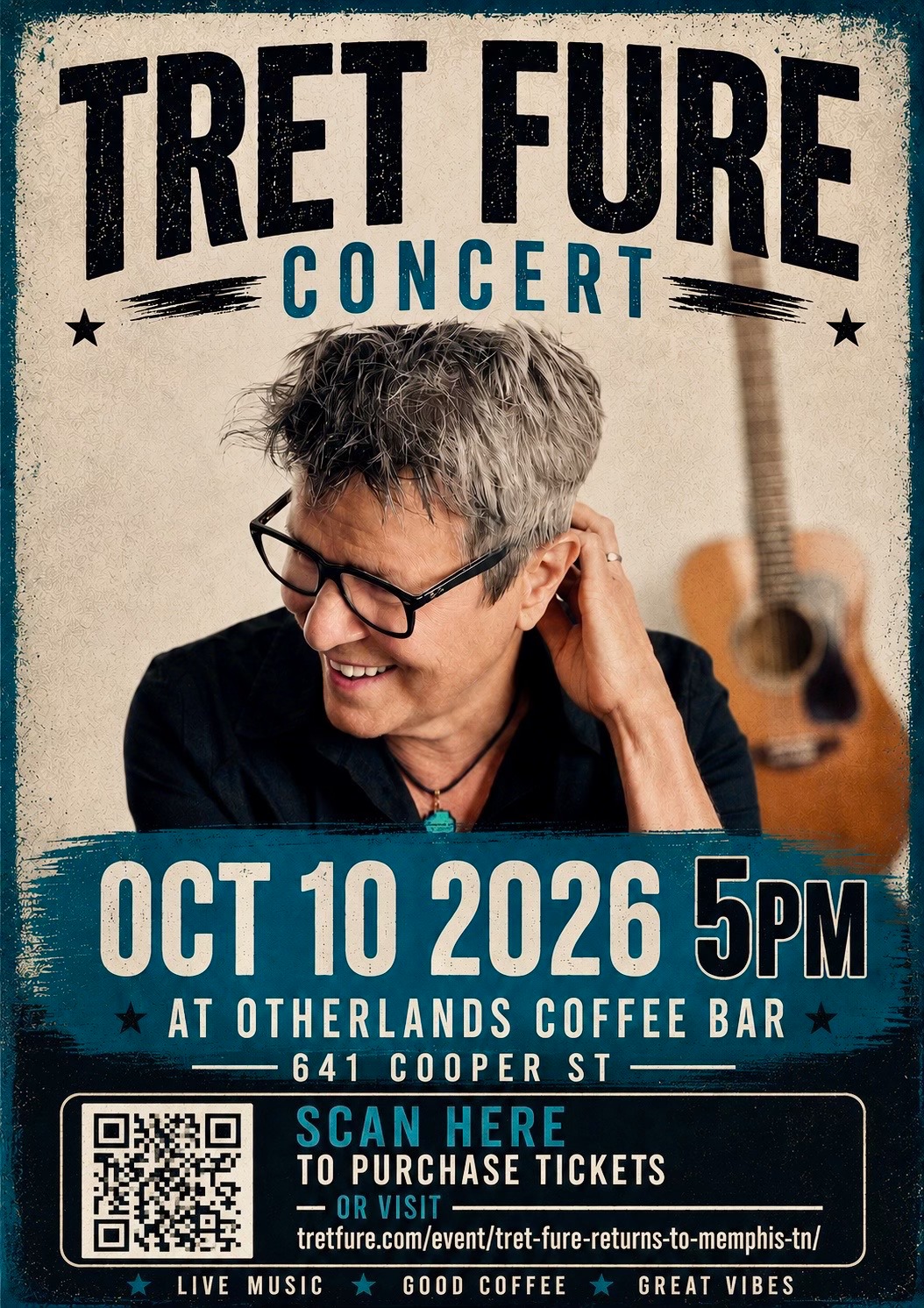 Tret Fure in Concert in Memphis, TN