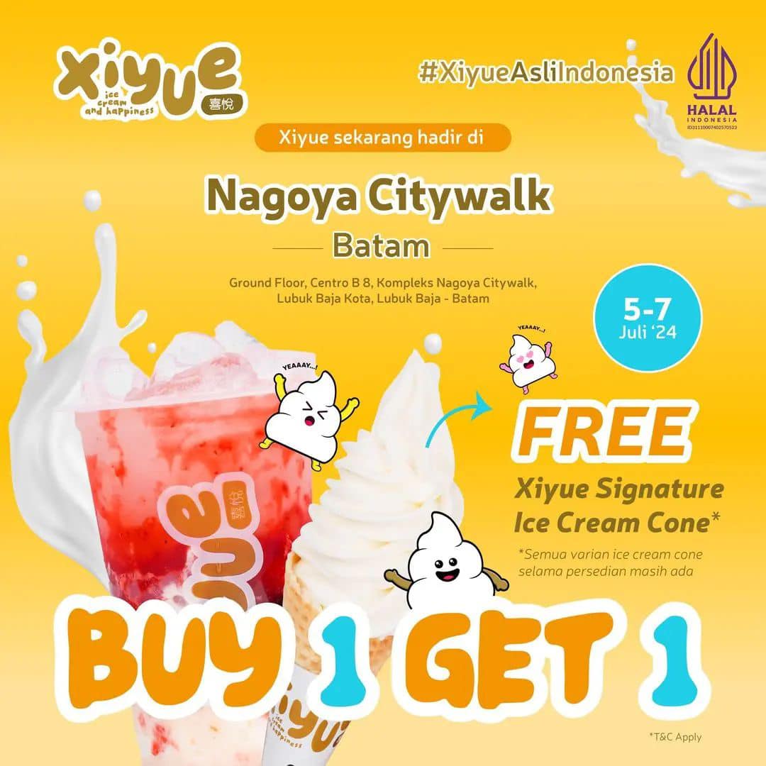 Nagoya - Halo warga Batam 🥰 Kejutan kagi buat para LuvYue, karena BESOK ...