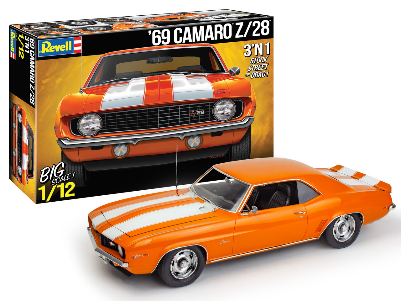 M2 Machines 1969 Chevrolet Camaro Z/28 1:24 scale model