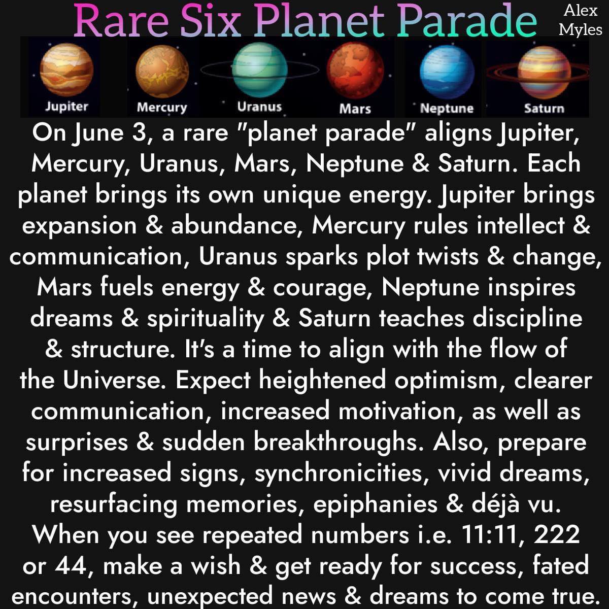 Wake up! Look up! The planets are aligned 