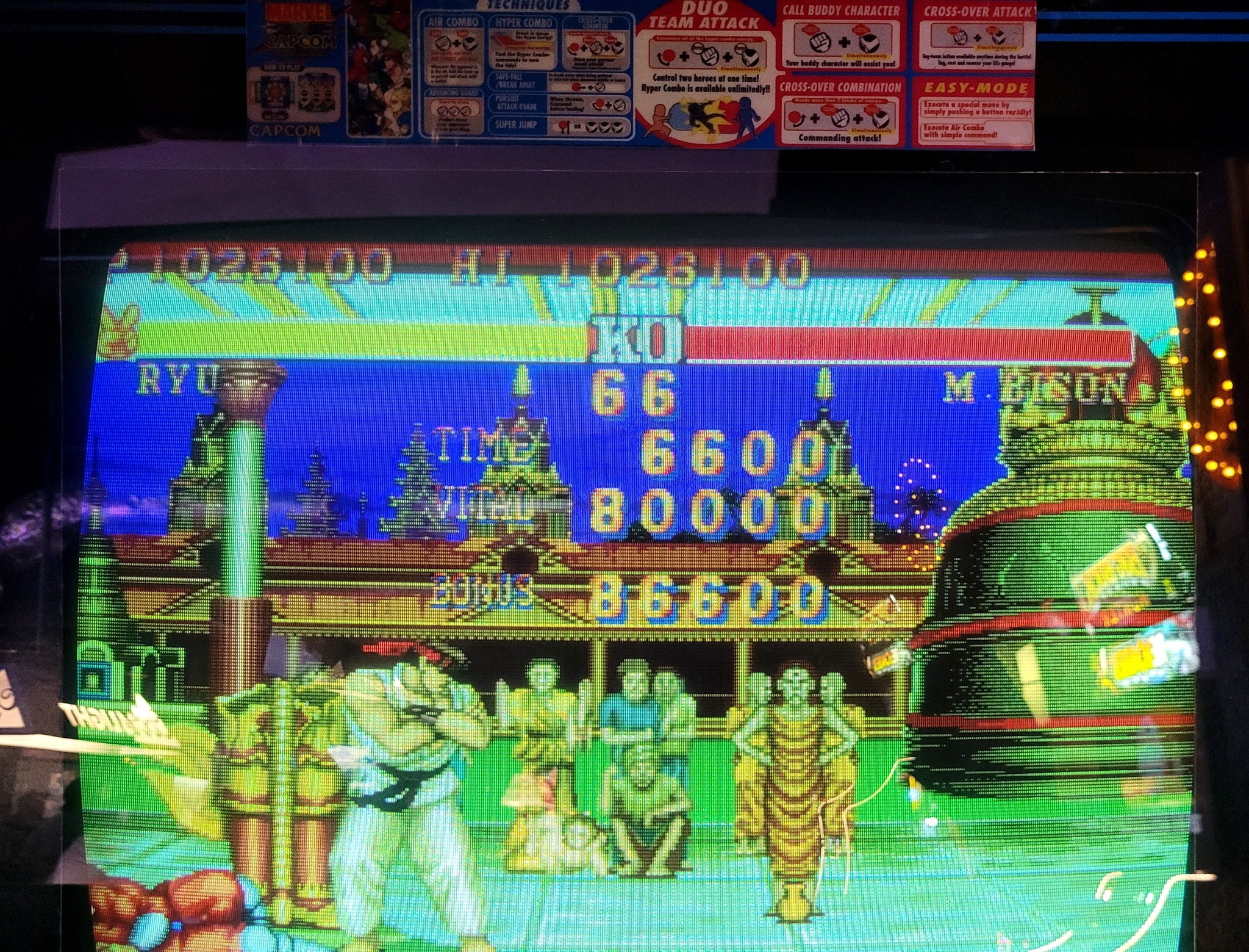 Breaking 100,000 score on 2 Tigers arcade game