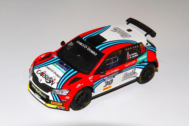 Décalcomanies 1/24 Skoda Fabia Rouillard - Rallye D'Antibes 2024 - Réf. 2727 - Neuf - France