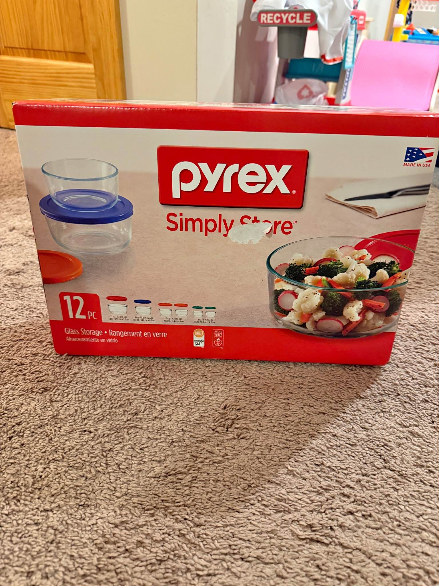 Pyrex glass containers - Storage Bins & Baskets - Neenah, Wisconsin ...