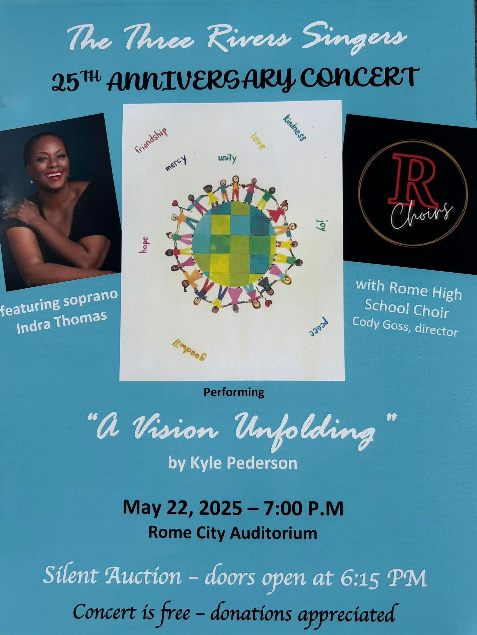 Three Rivers Singers 25th Anniversary Concert