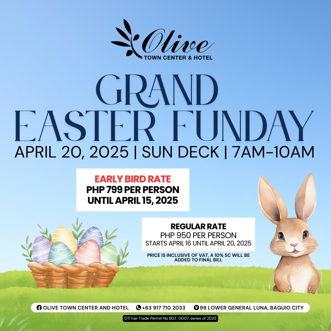 Join us this Easter Sunday,... - Olive Town Center and Hotel | Facebook