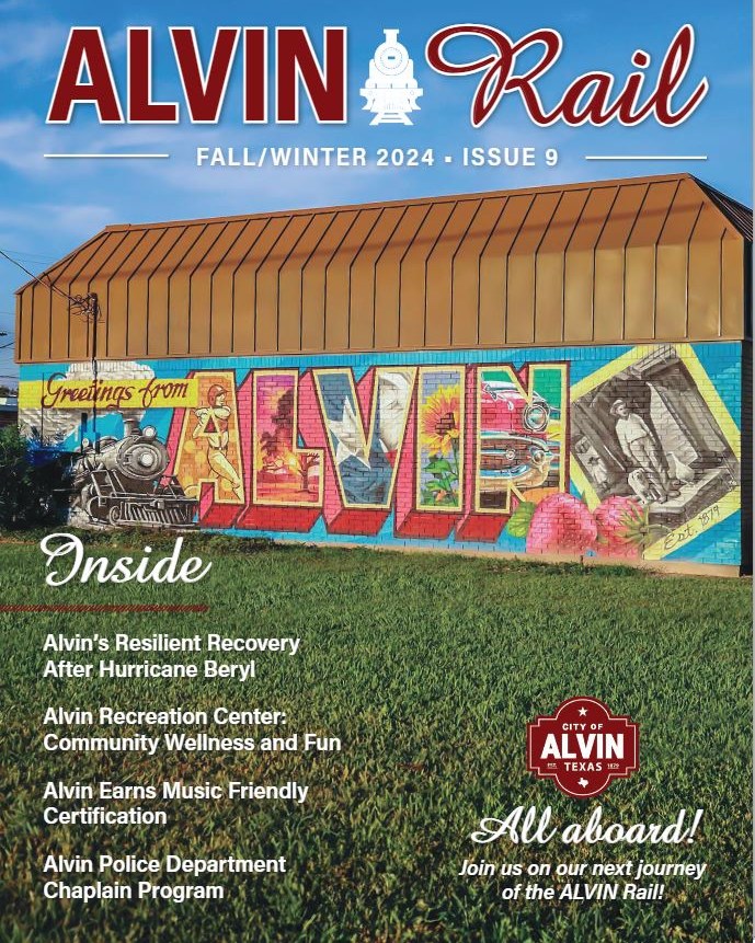📢 The Fall/Winter 2024 issue... - City of Alvin - Government | Facebook
