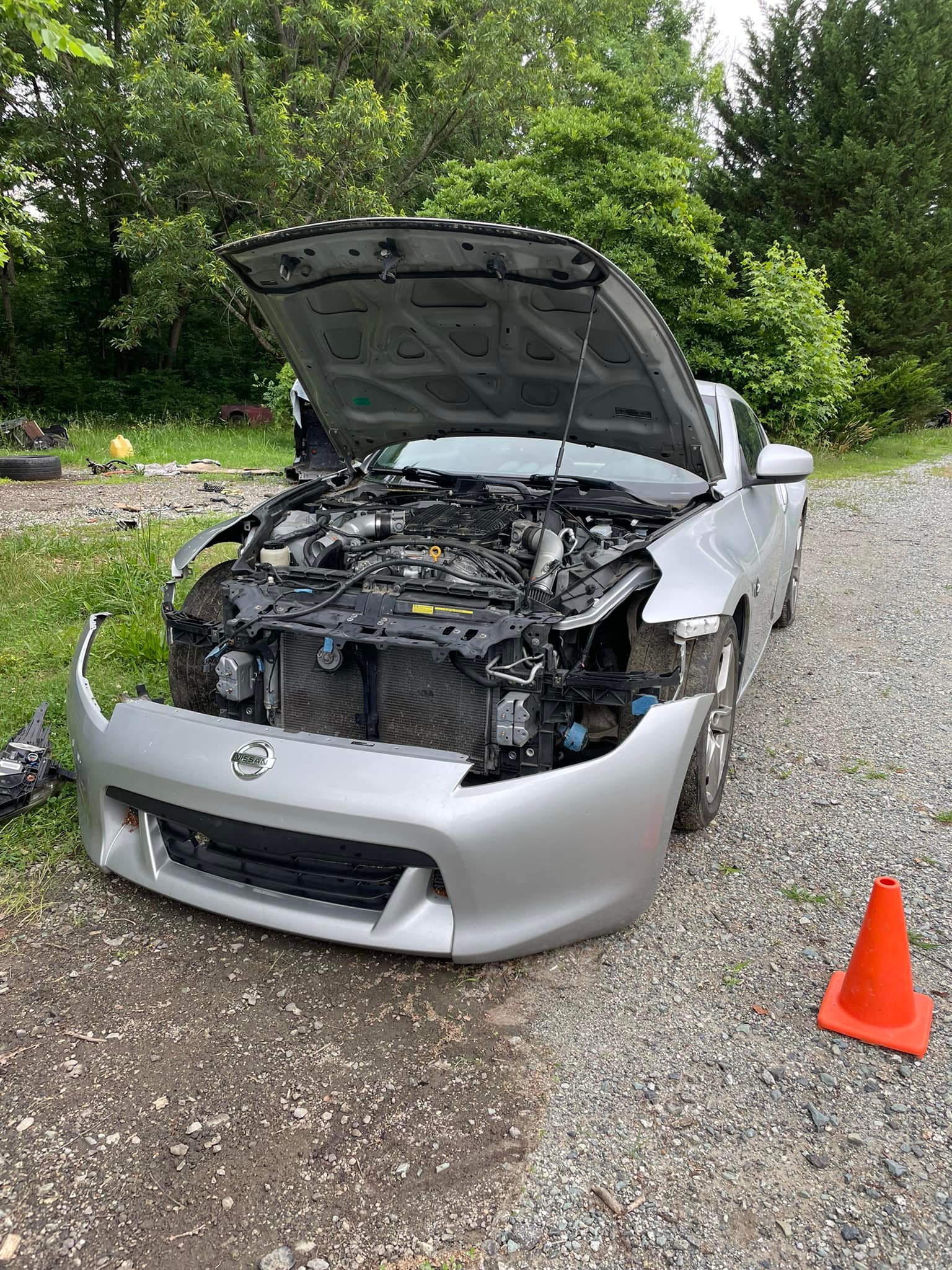 2009 Nissan 370z for sale with new engine and clutch kit in