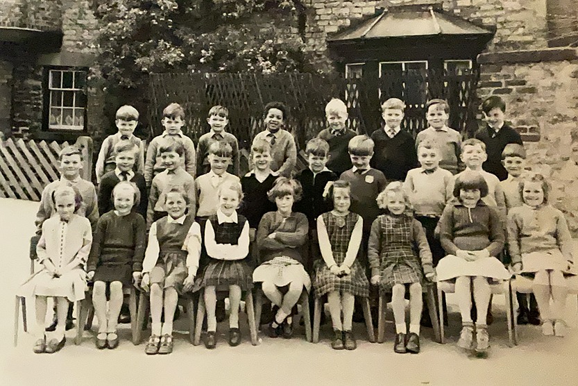 Pickering - Methodist School Class, in 1966 or 1967. This one was also ...
