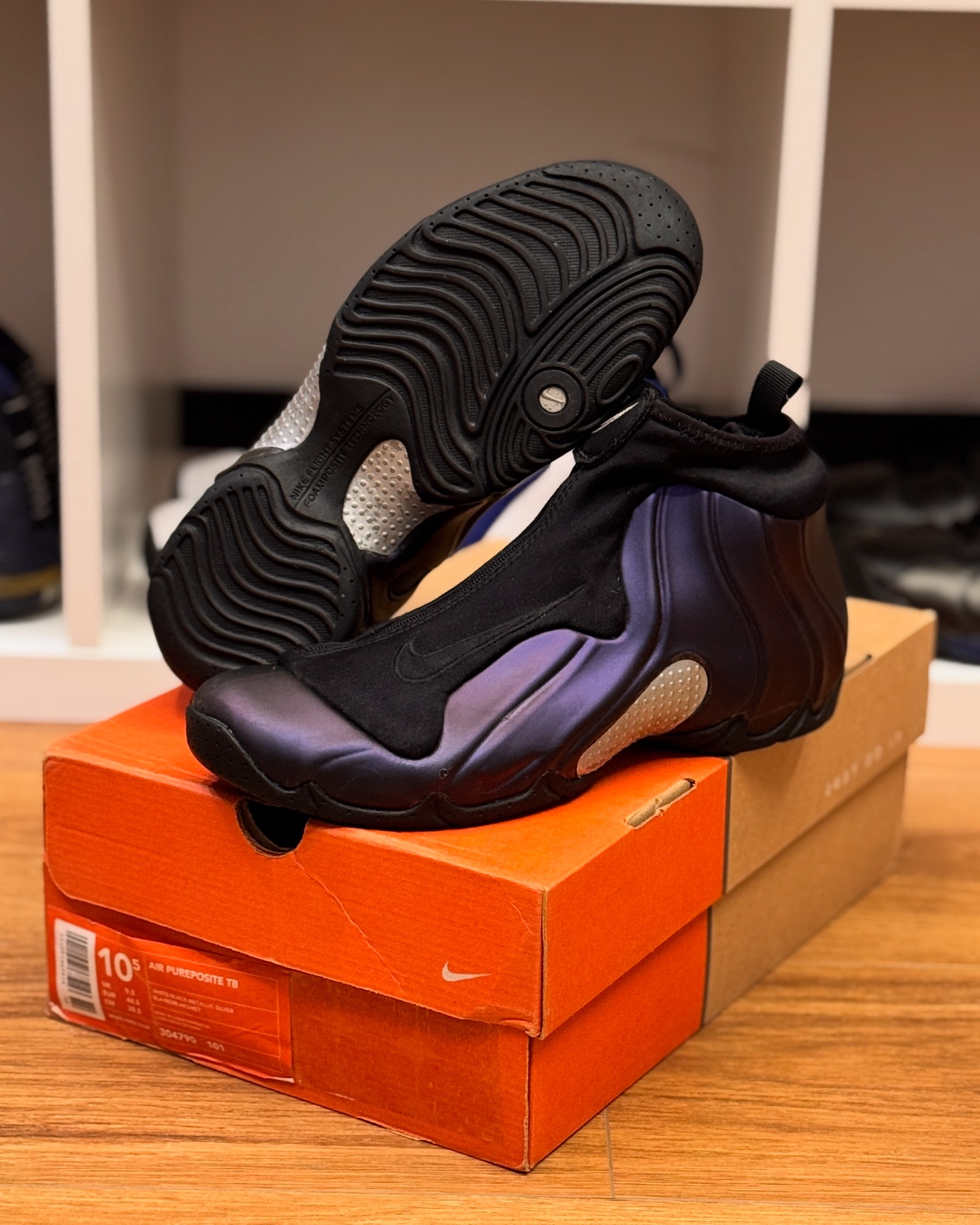 2008 Air Flightposite (Eggplants) 40 размер