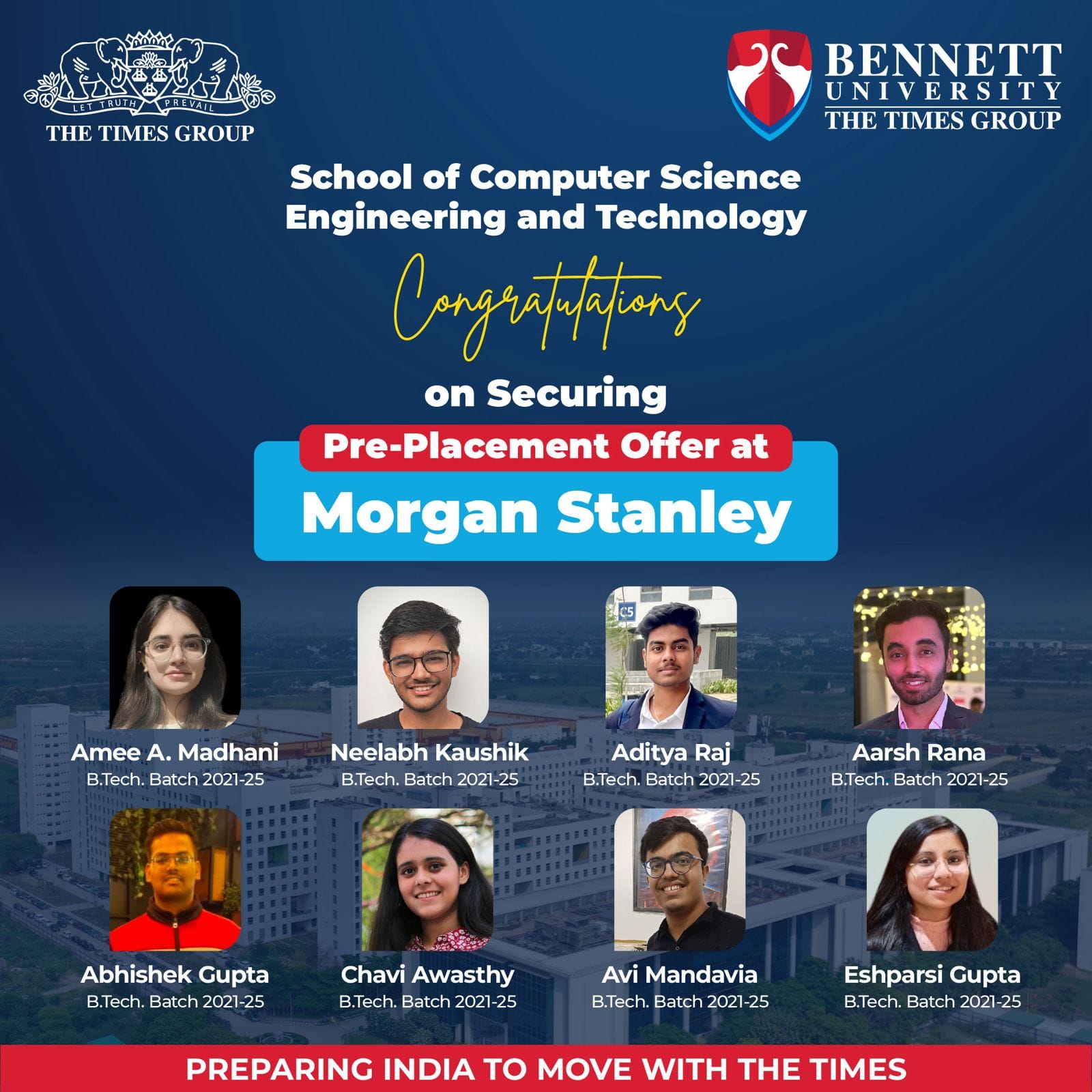 School - Congratulations to Amee A. Madhani, Neelabh Kaushik, Aditya ...