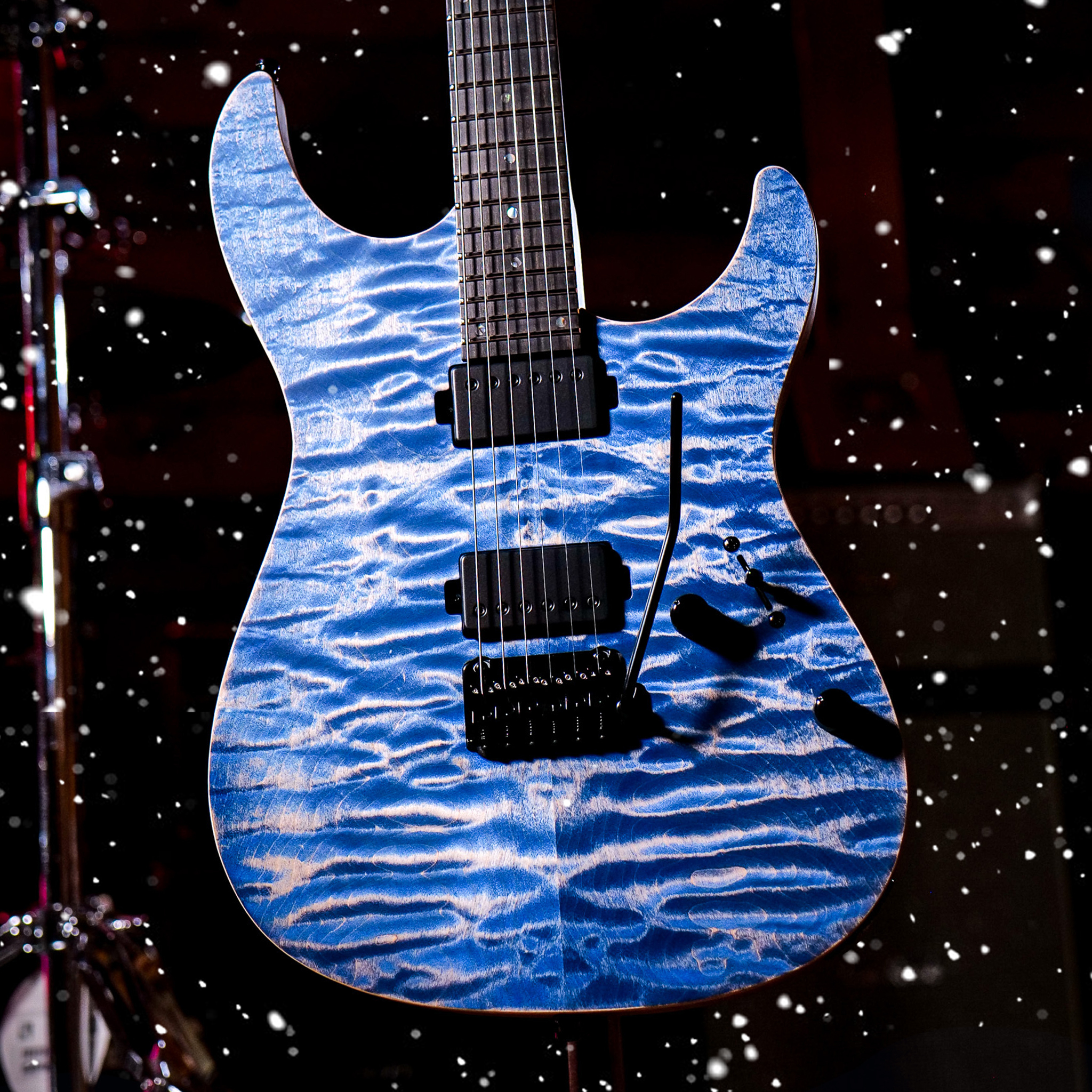 This Mayones Aquila Elite S 6 features an ice cold Trans Jeans