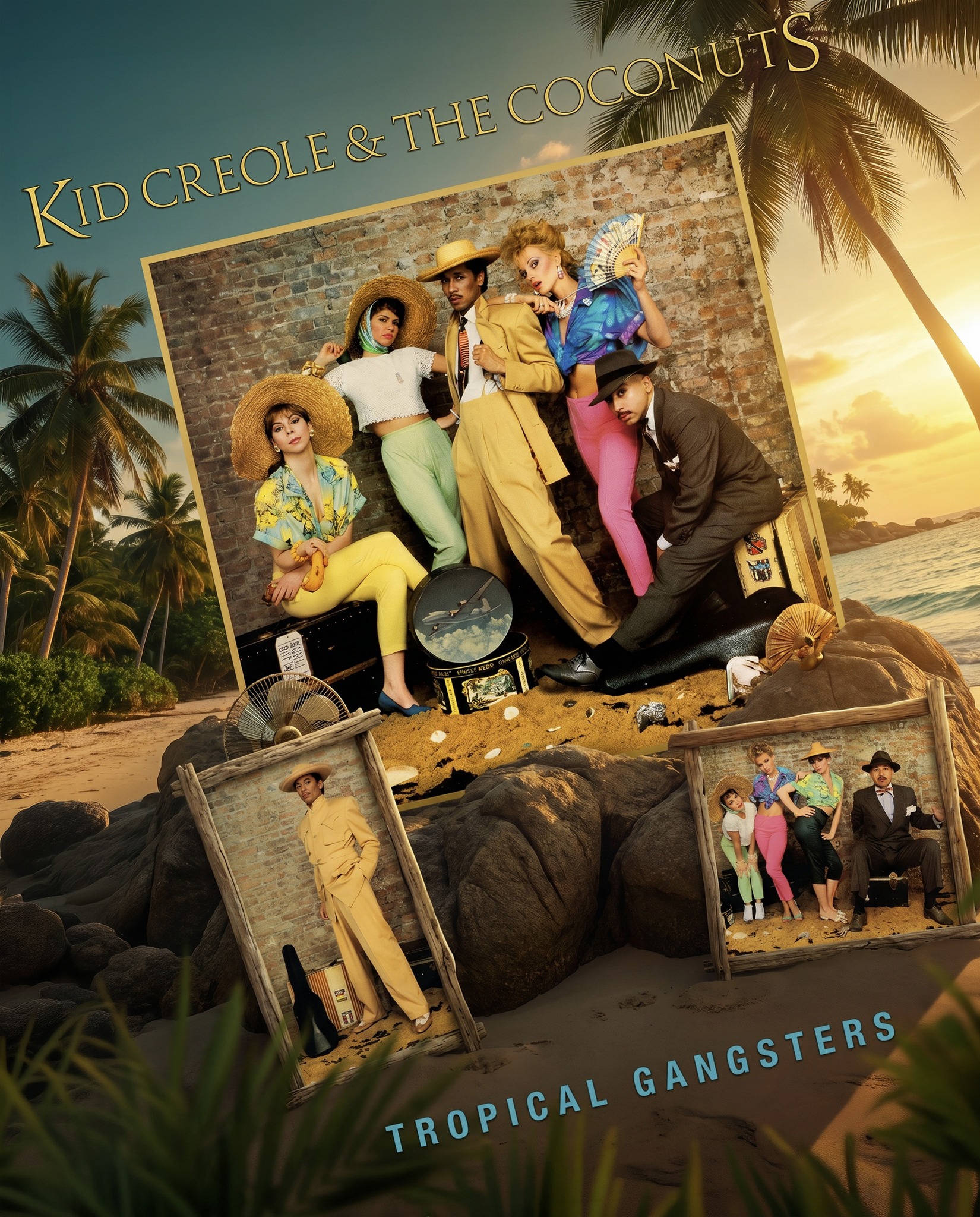 Kid Creole & The Coconuts 'Tropical Gangsters' 1982 on ZE / Island