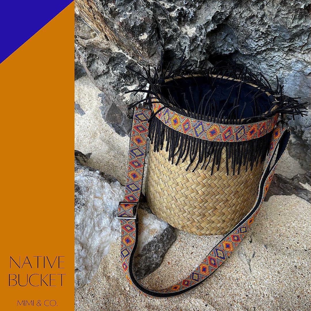 Mimi and co. - Native bucket🌈 สานจากวัสดุธรรมชาติ...