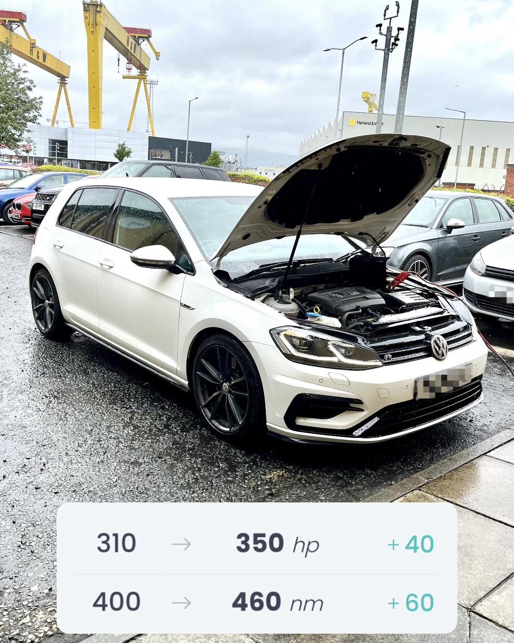 🚘 VW Golf R getting a boost in... - Performance Tuning NI