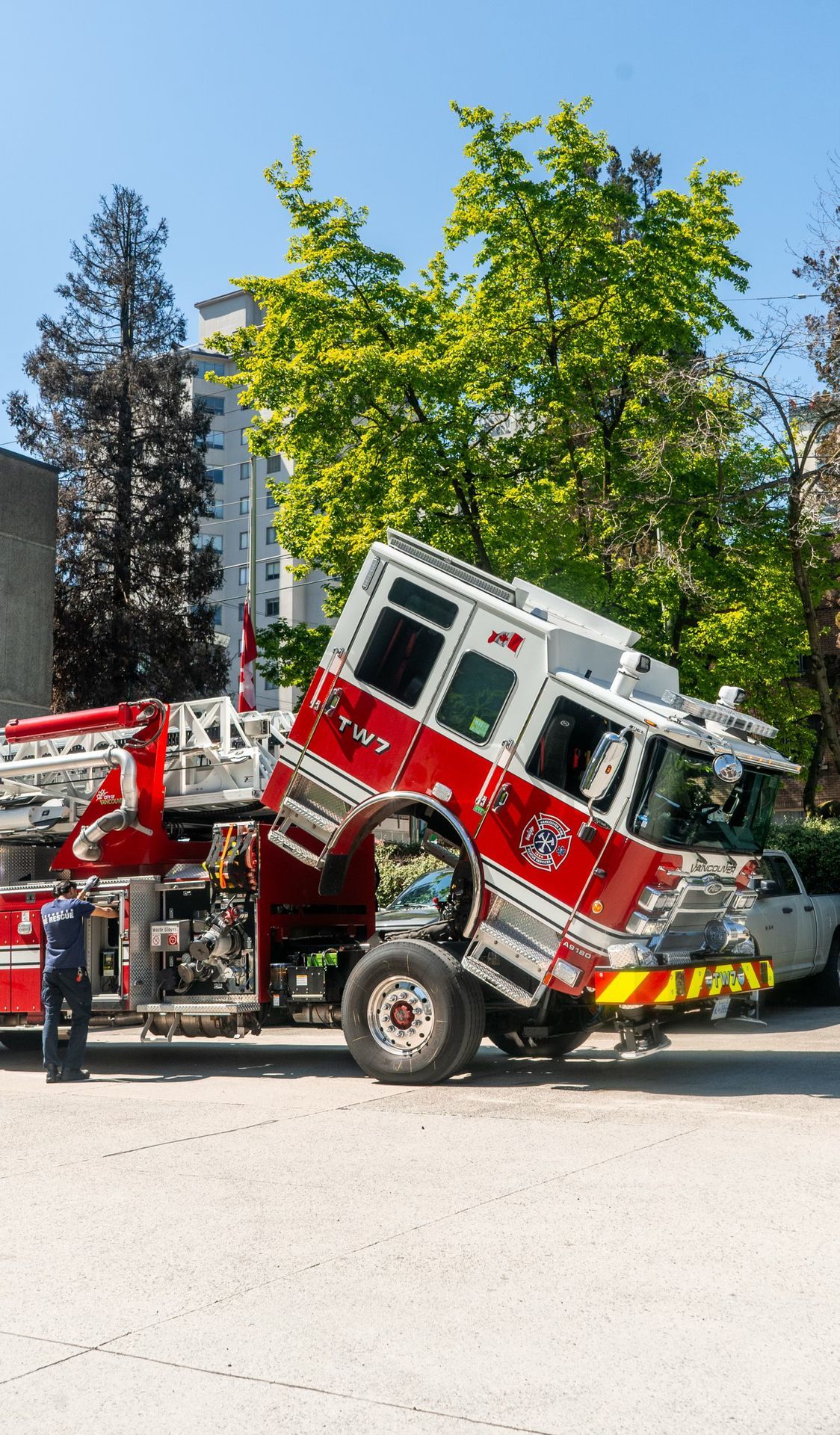 Vancouver - Have you ever seen a fire truck like this? This is part of ...