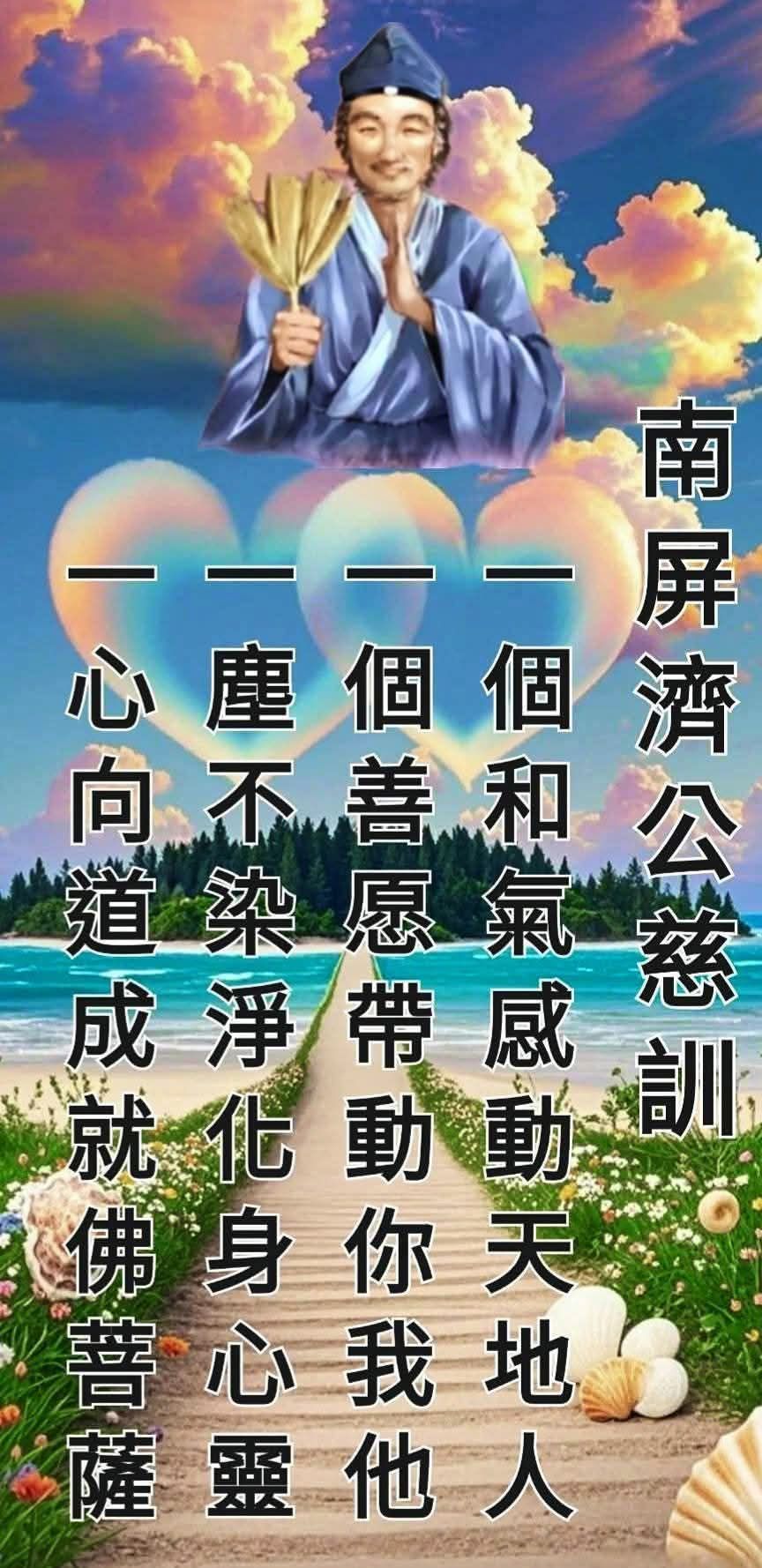 Beng Yoke Teh - 這篇南屏濟公慈悲:《弘法利生》訓文，從頭到尾是一幅修道、辦道、弘道的理想藍圖，用一貫道... | Facebook