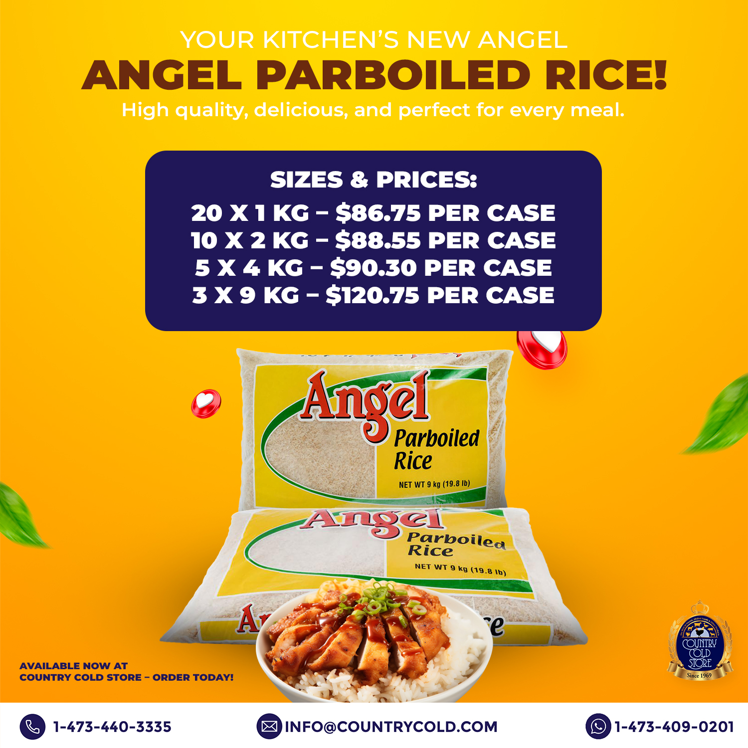 The Country - 🍚 Your Kitchen’s New Angel is Here! Elevate your meals ...