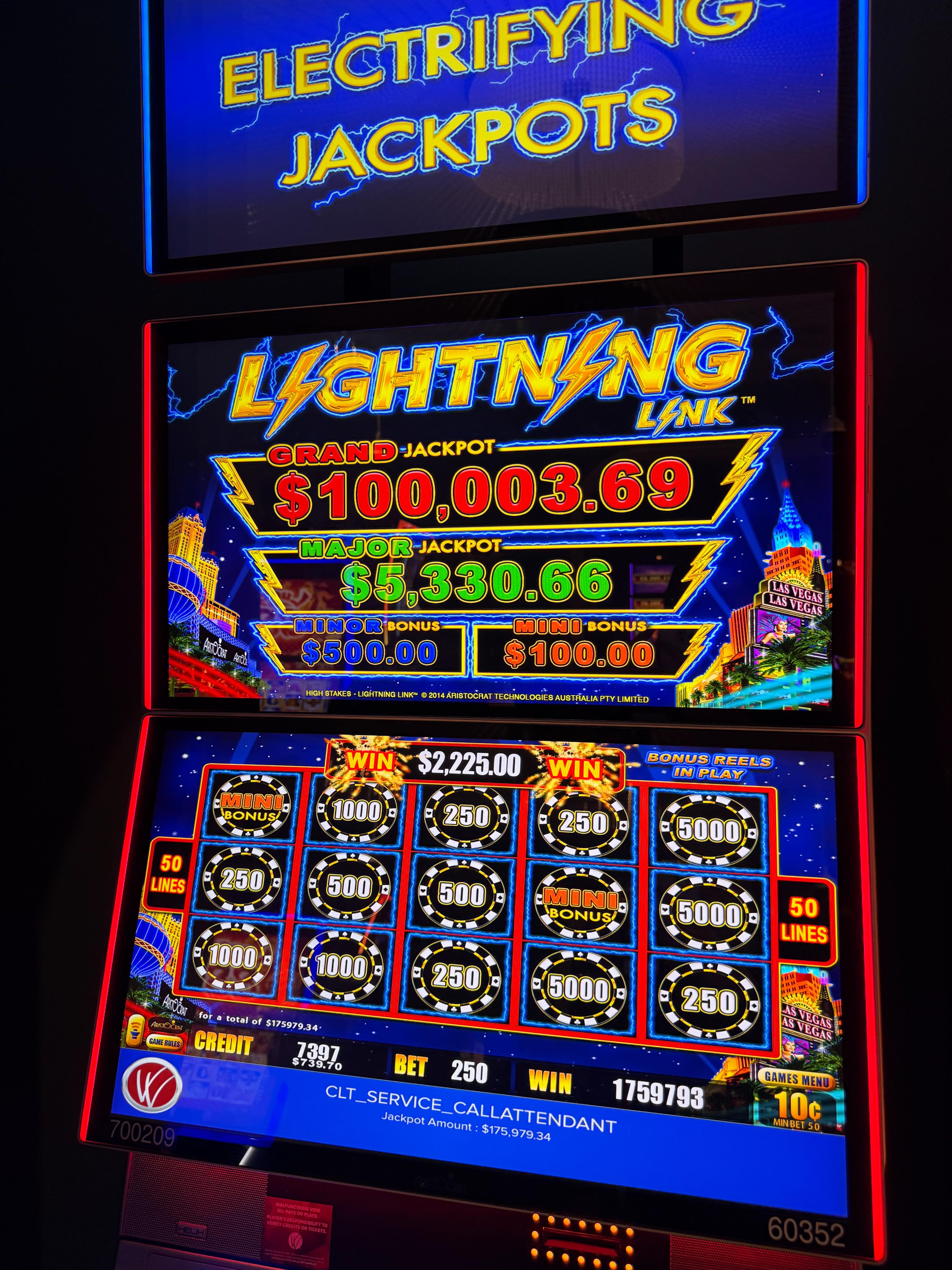Jackpot alert 🚨 $175,979.34 just landed on our floor! 💰 Big