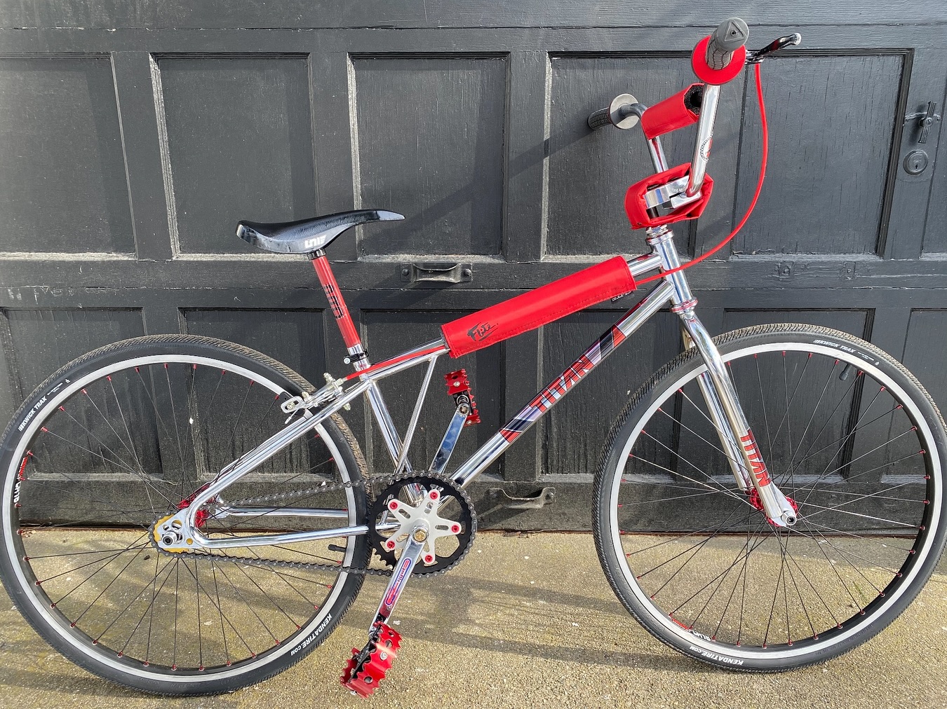 titan bmx bicycles Girl's Berry Brite Bike for 4-7 Years Girls with Training Wheels 16 Inch Kids Toddler Bicycle with Utility Basket & Streamers : Sports & Outdoors And is designed for youth 8 to 12 years of age. 1986 Titan Mini