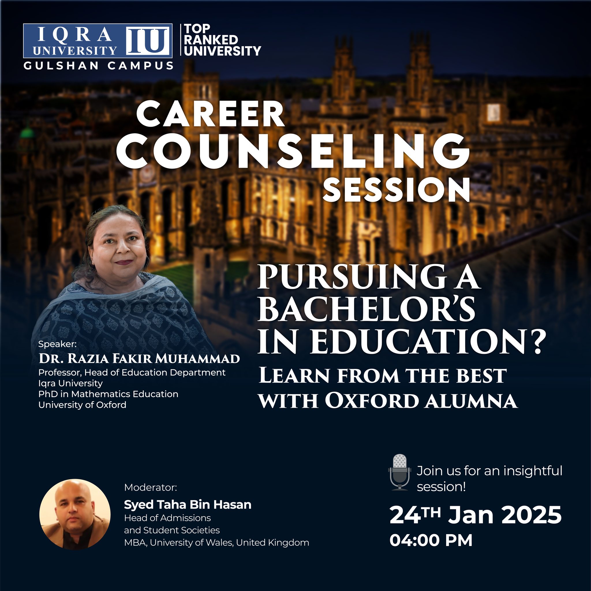Iqra University - Gulshan Campus | Karachi