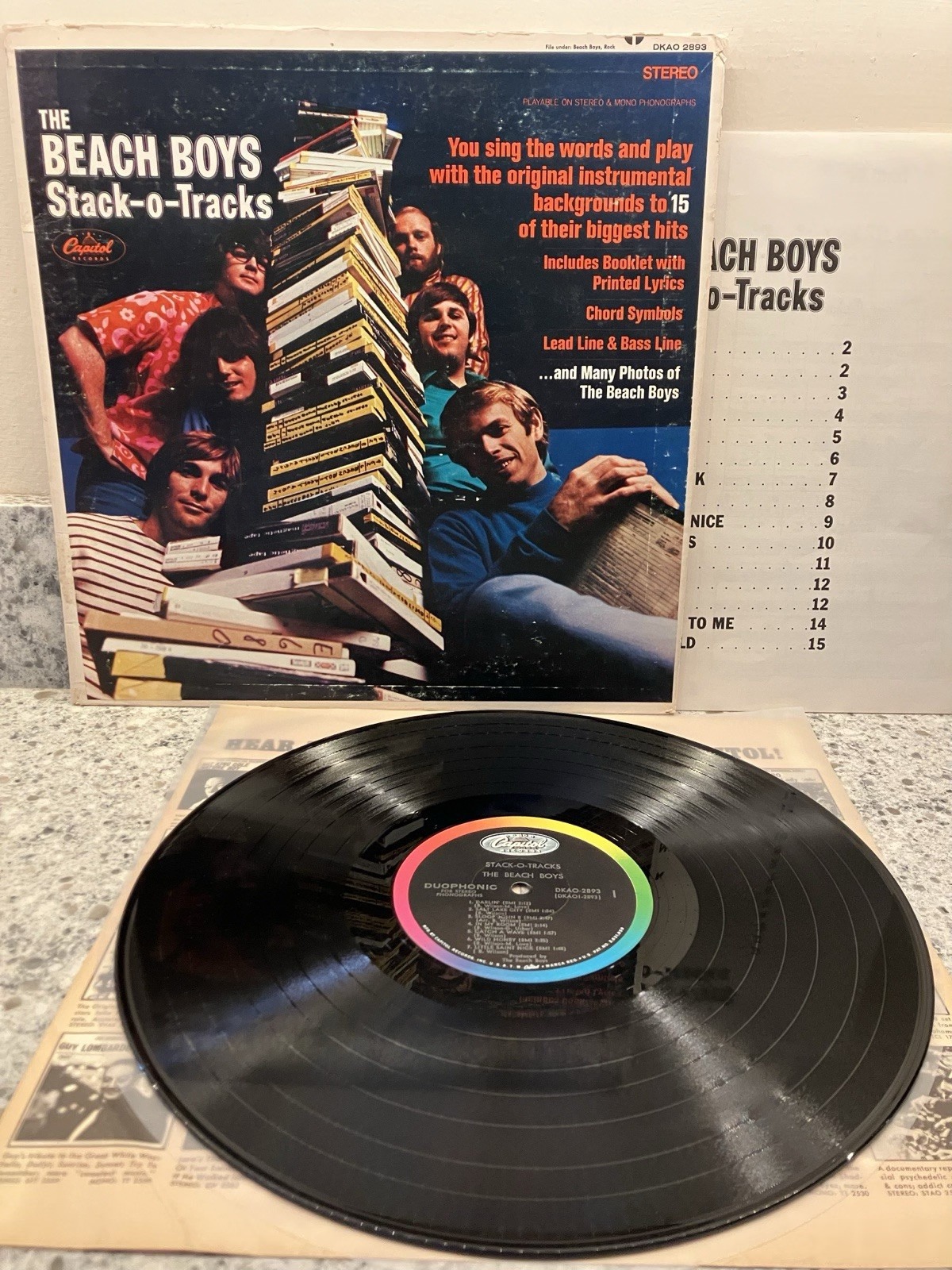 Today in 1968, Capitol Records released The Beach Boys Stack-o