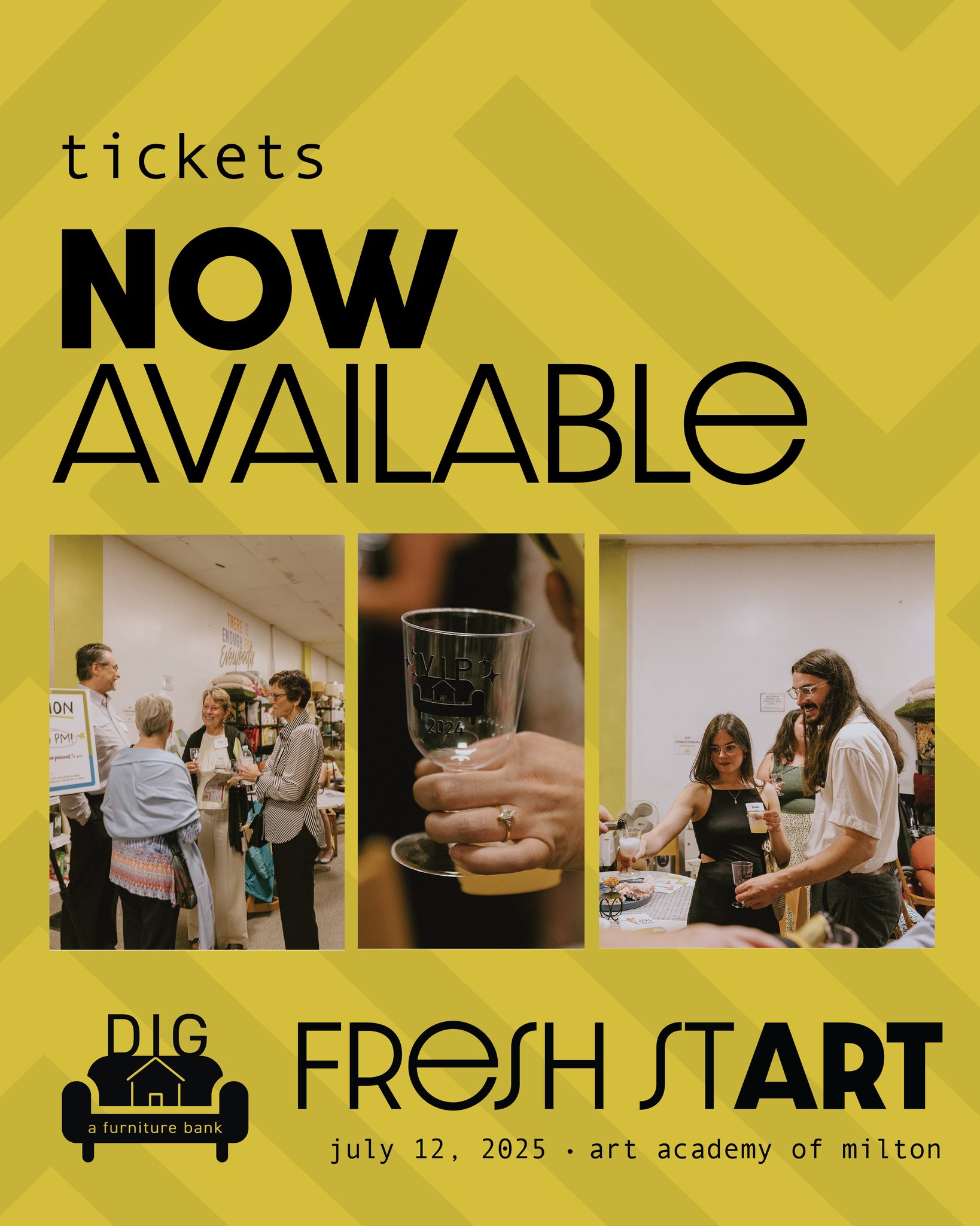 DIG - Tickets are NOW AVAILABLE for Fresh StART 2025 — DIG’s signature ...