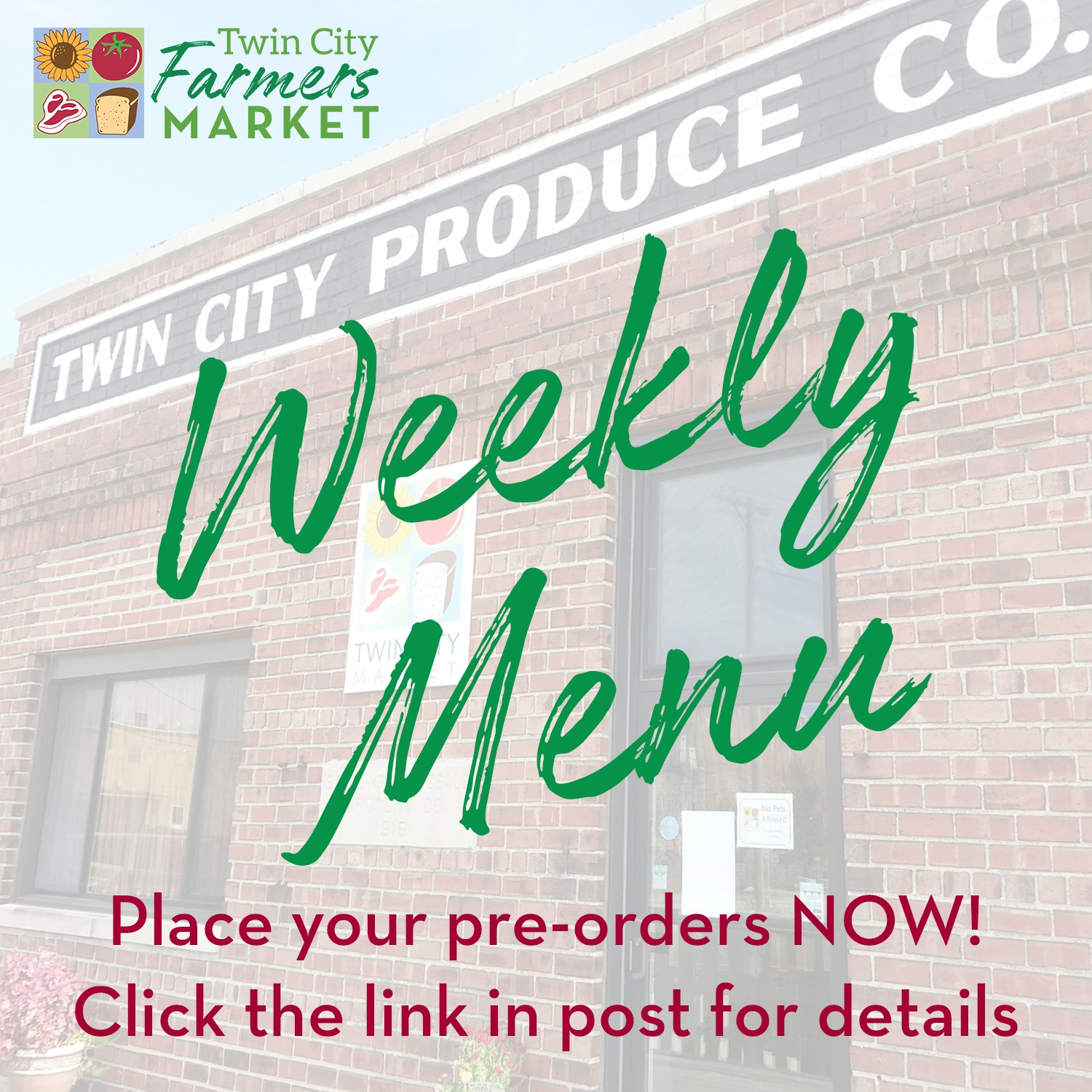 Check out vendor menus each... - Twin City Farmers Market | Facebook