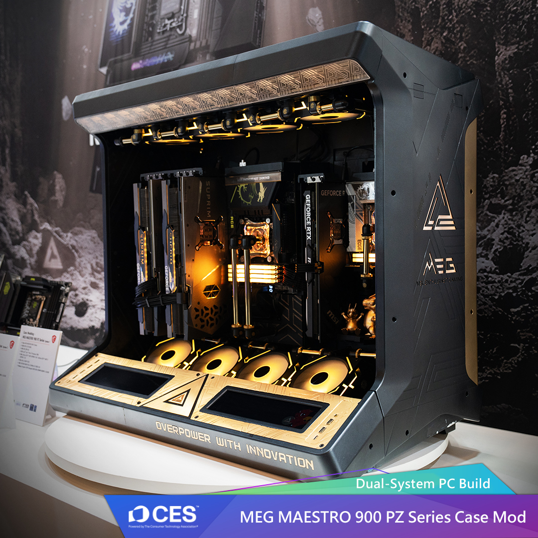 MSI Gaming - Chiêm ngưỡng MEG MAESTRO 900L PZ tại CES –... | Facebook