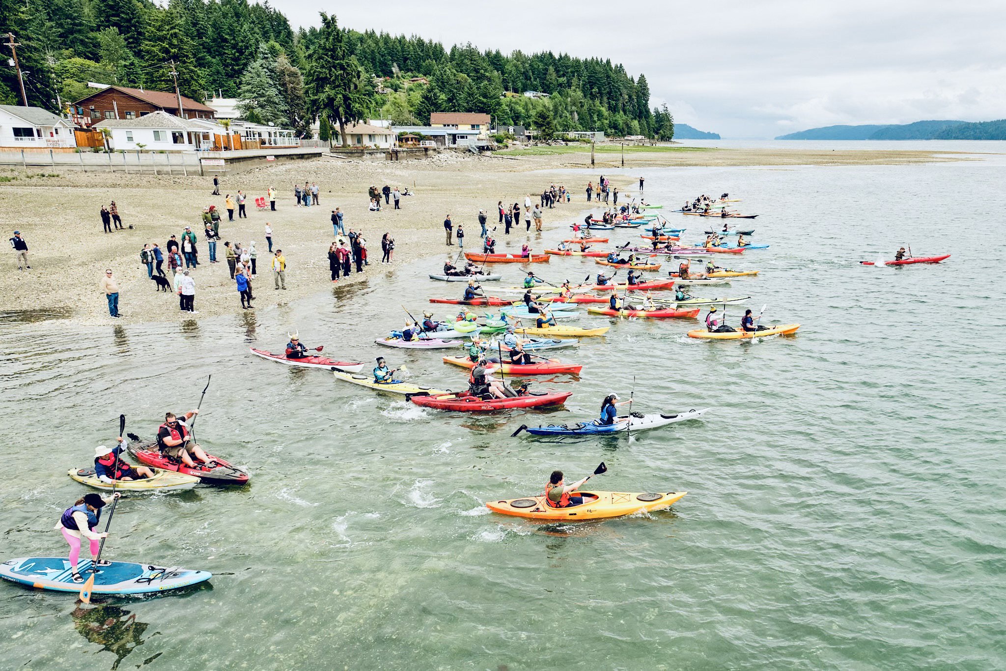Hoodsport's 8th Paddle the Canal Challenge and Fjordin Celebration
