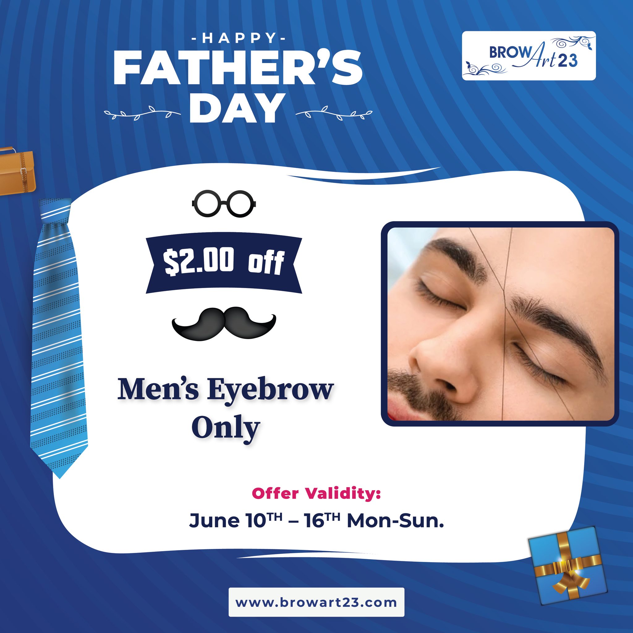 Brow Art 23 - 🎉 Celebrate Father's Day with perfectly...