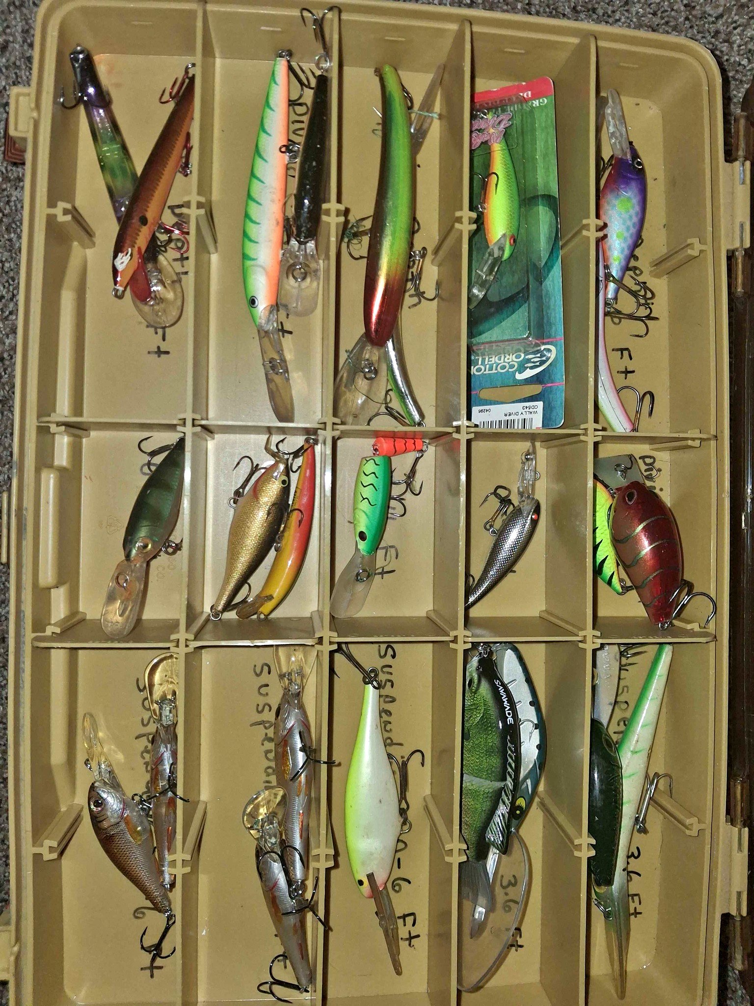 electronic fishing lures sale Tsutomu “Electric Blue” Fish Head Super Moke 14