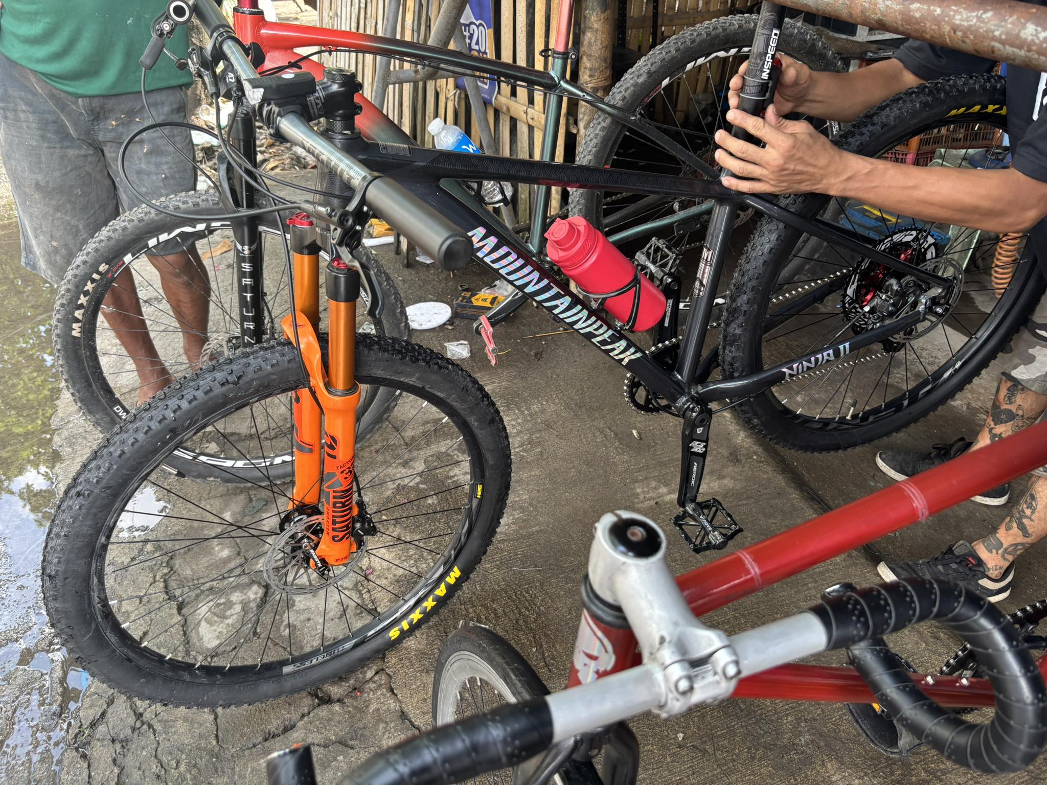 Mountainpeak ninja v2 bike parts for sale