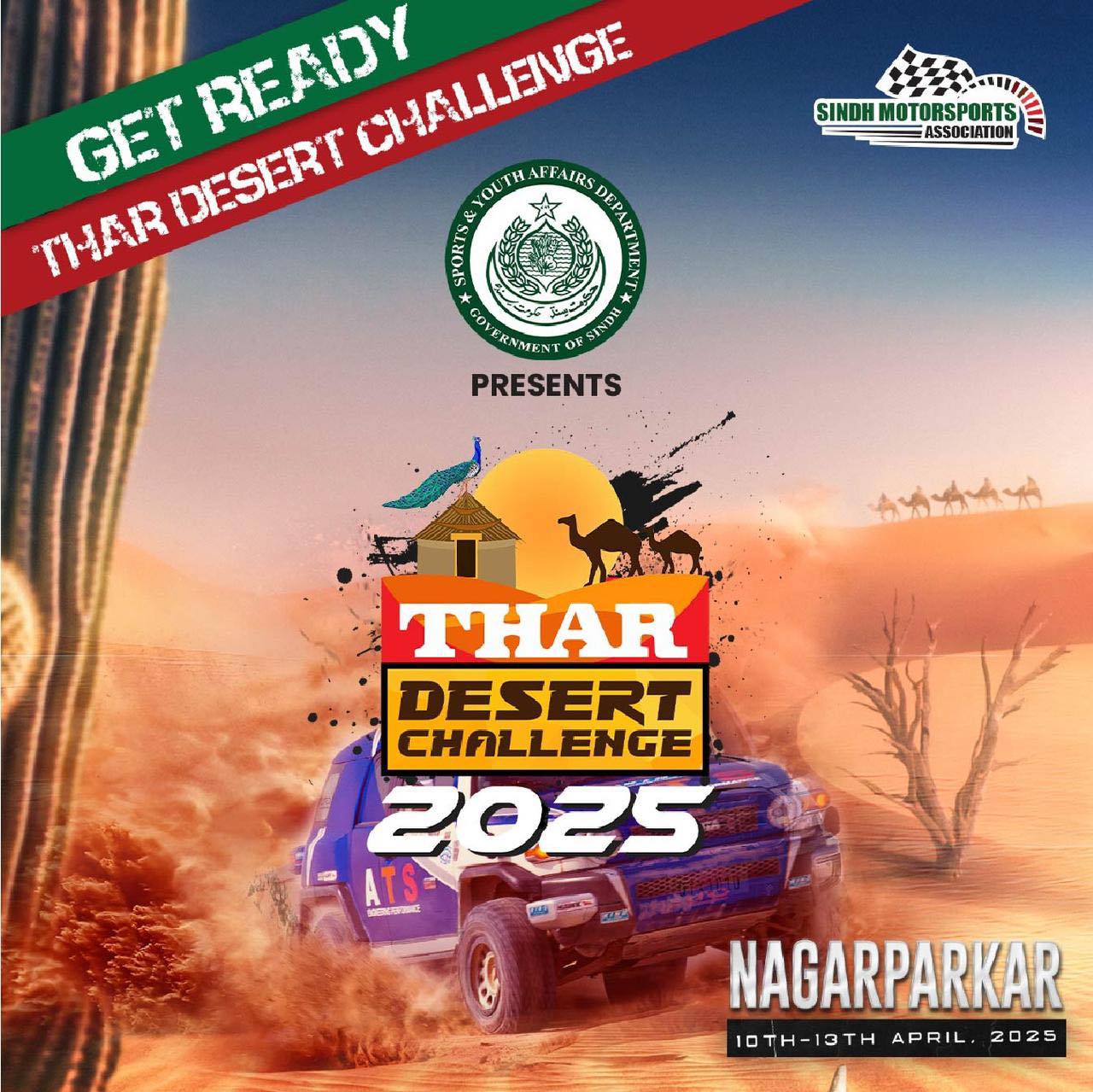 Pakistan Off-Road Desert Challenge Rally Jhal Magsi, Cholistan