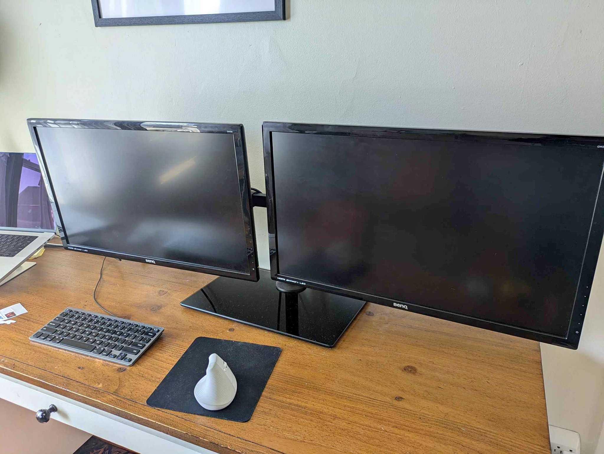 Dual Monitor Setup – 2x Acer 24” Monitors + HUANUO Dual Arm Mount ...