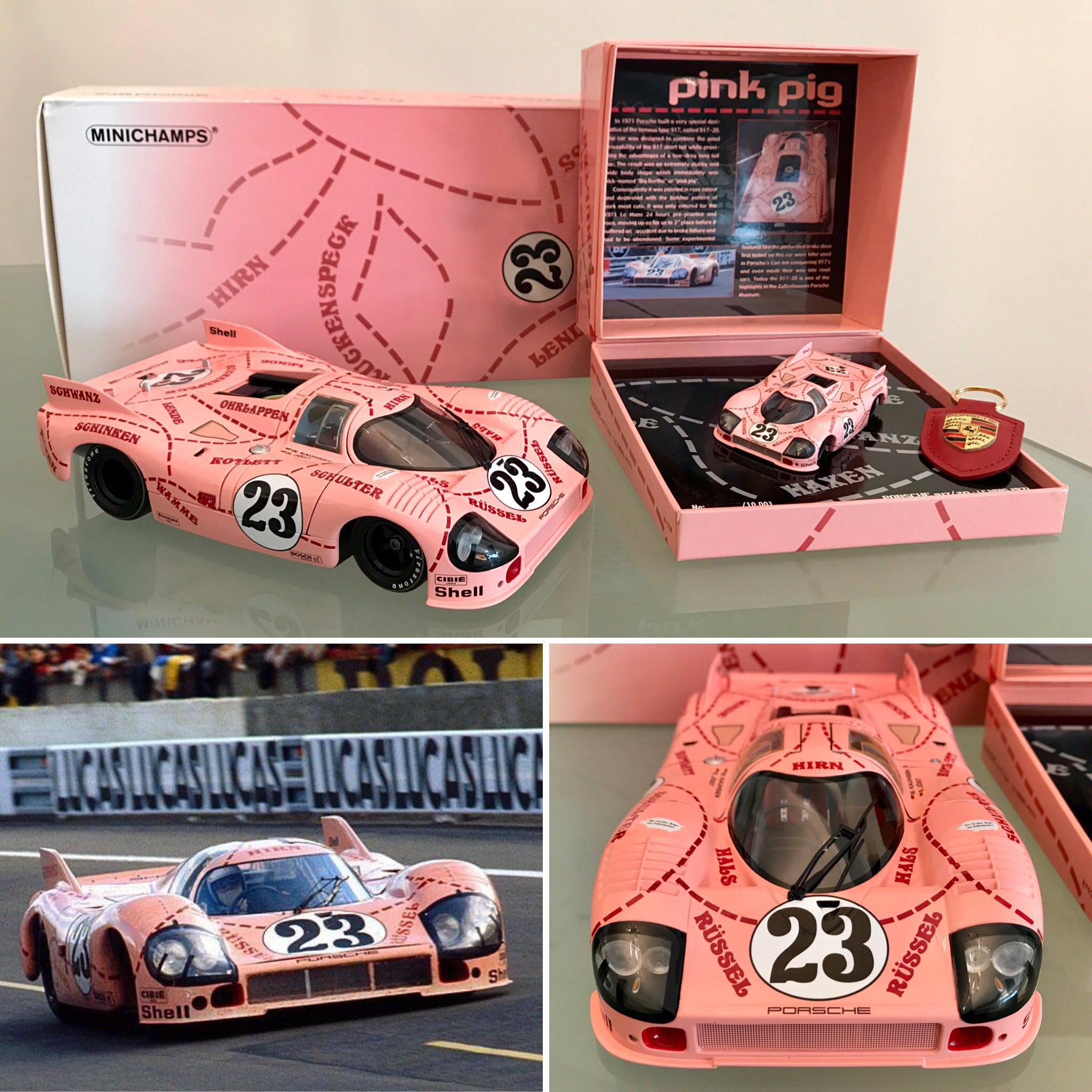 Porsche 917/20 Pink Pig model by Minichamps