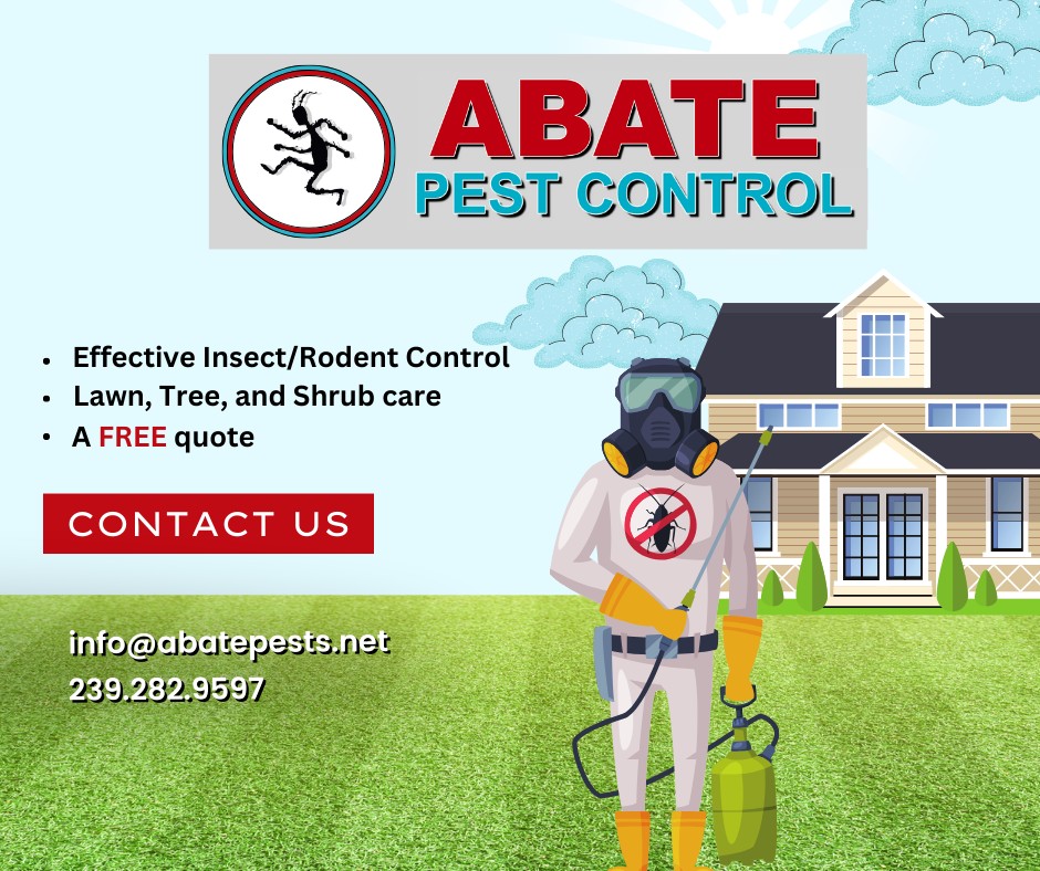 Are insects and rodents taking over... - Abate Pest Control