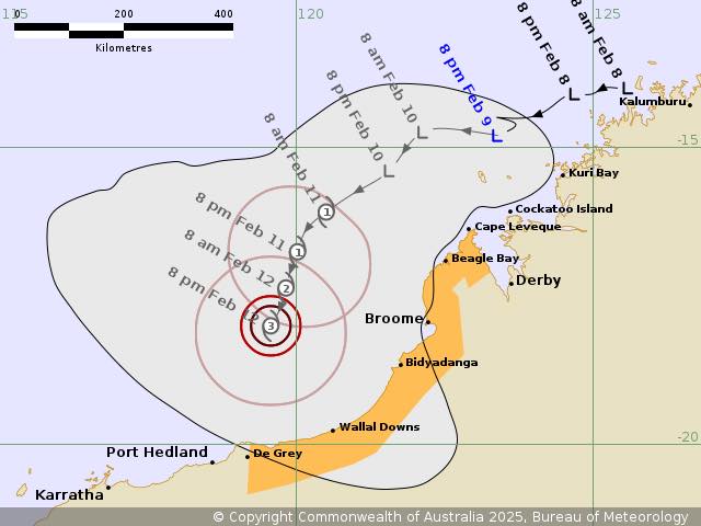 🌀 TROPICAL CYCLONE ADVICE NUMBER 7🌀... - Perth Weather Live