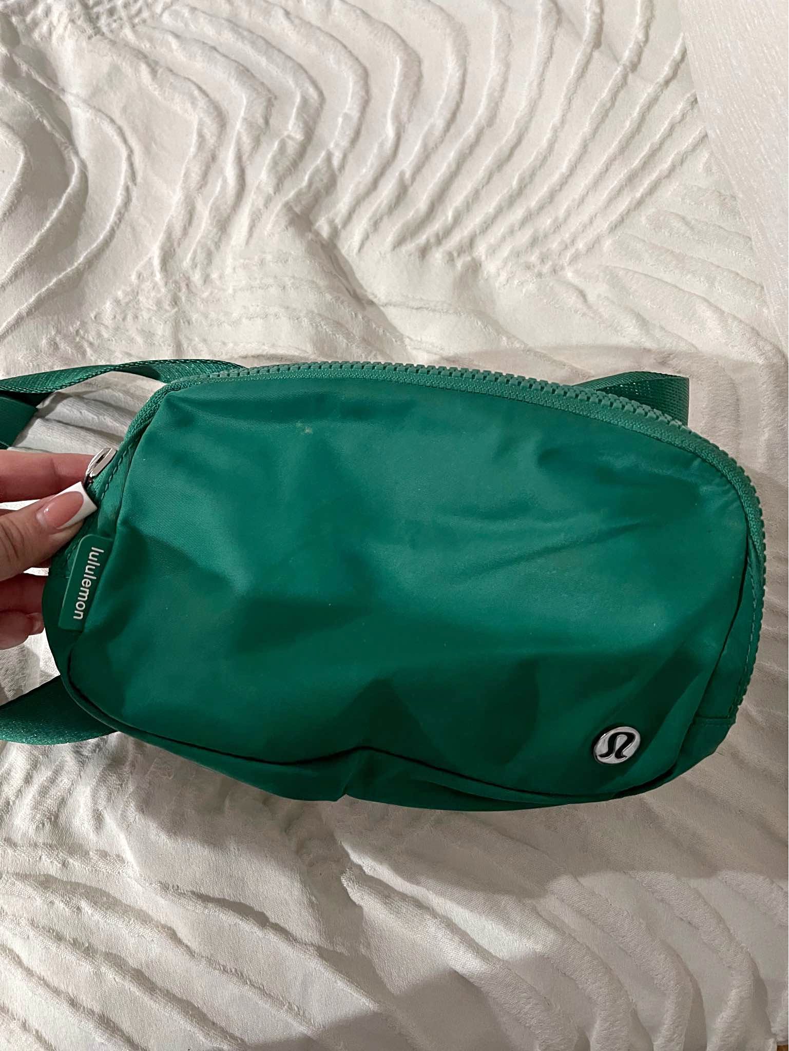 everywhere belt bag lululemon green 1L  Luxe by Kan Its adjustable strap allows for versatile wear around the waist or across the body  Everywhere Belt Bag in
