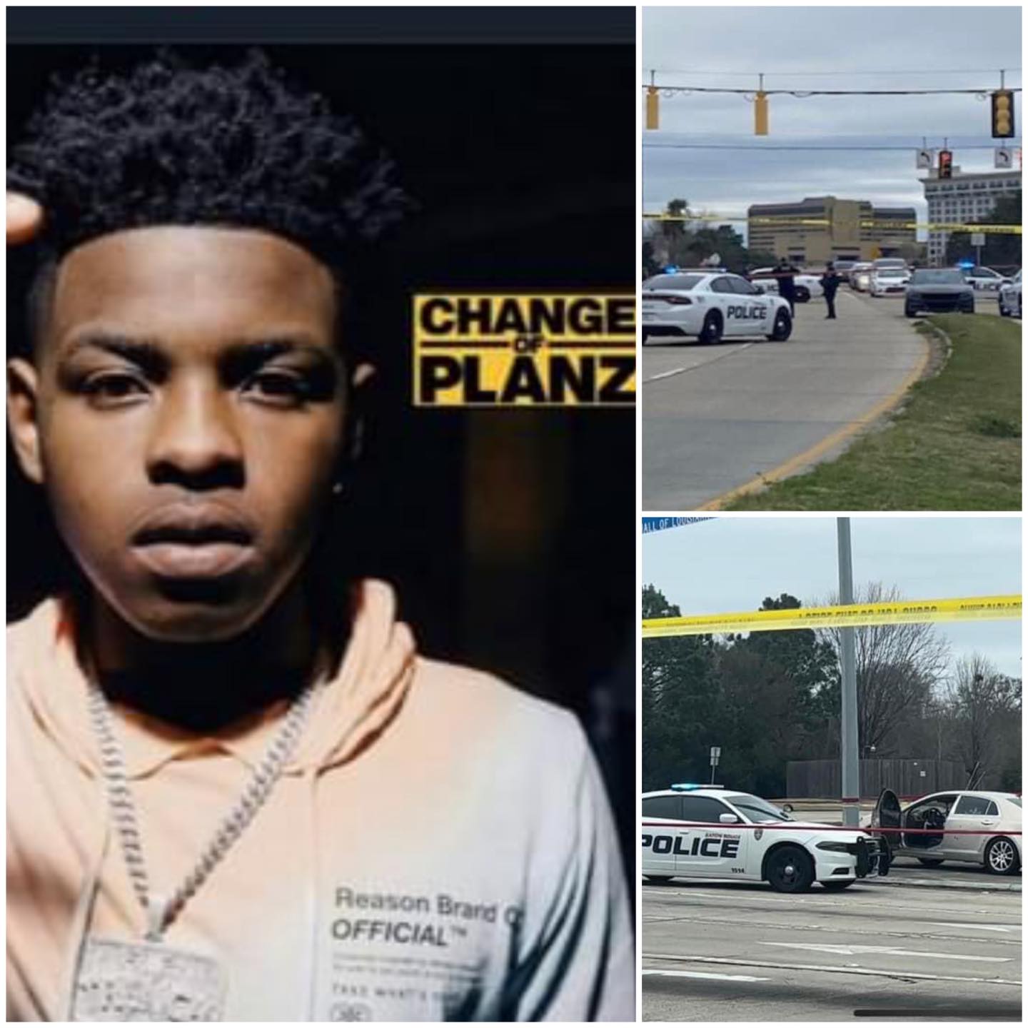 A Louisiana rapper with a large social media following was gunned
