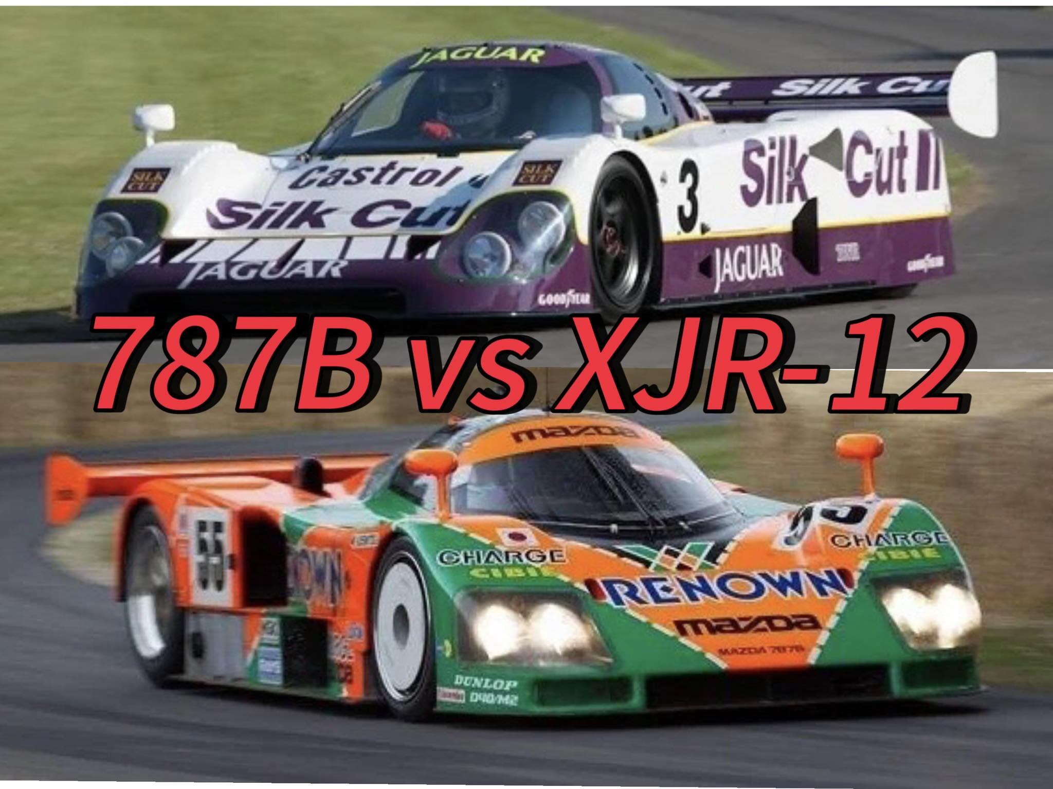 UK vs Japan. Le Mans legends. Pick your weapon. ?? Jaguar XJR-12 