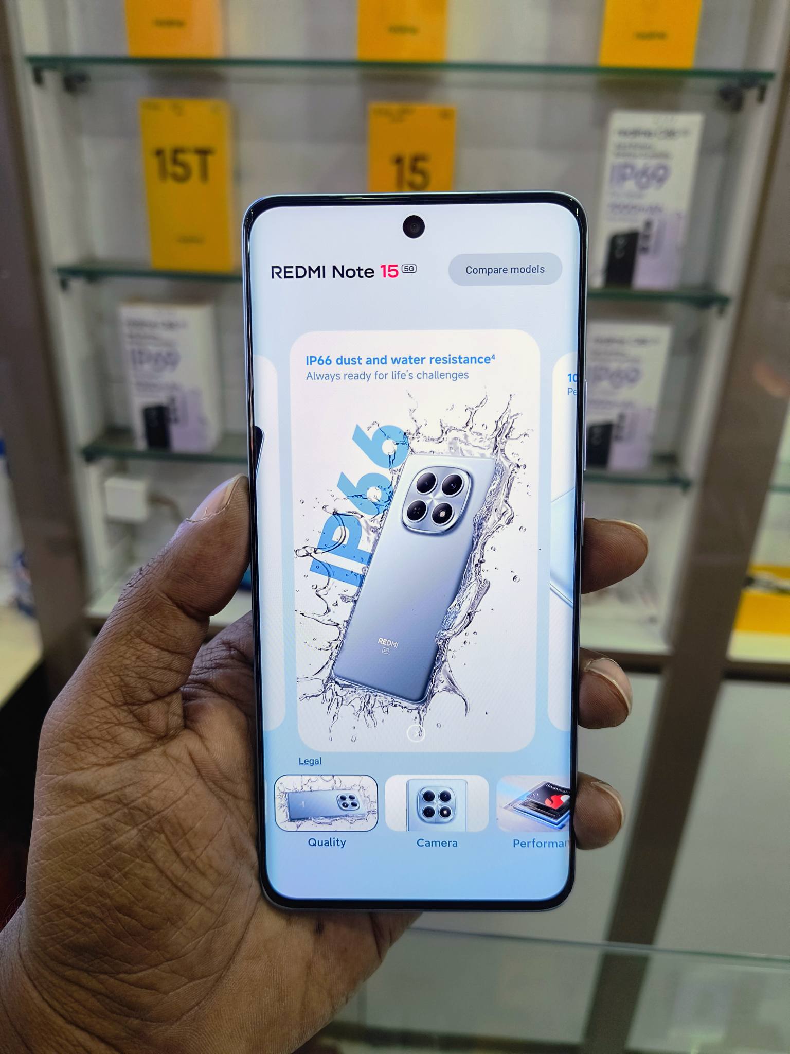 Glacier Blue ~ REDMI Note 15 5G 🩵🔥📲