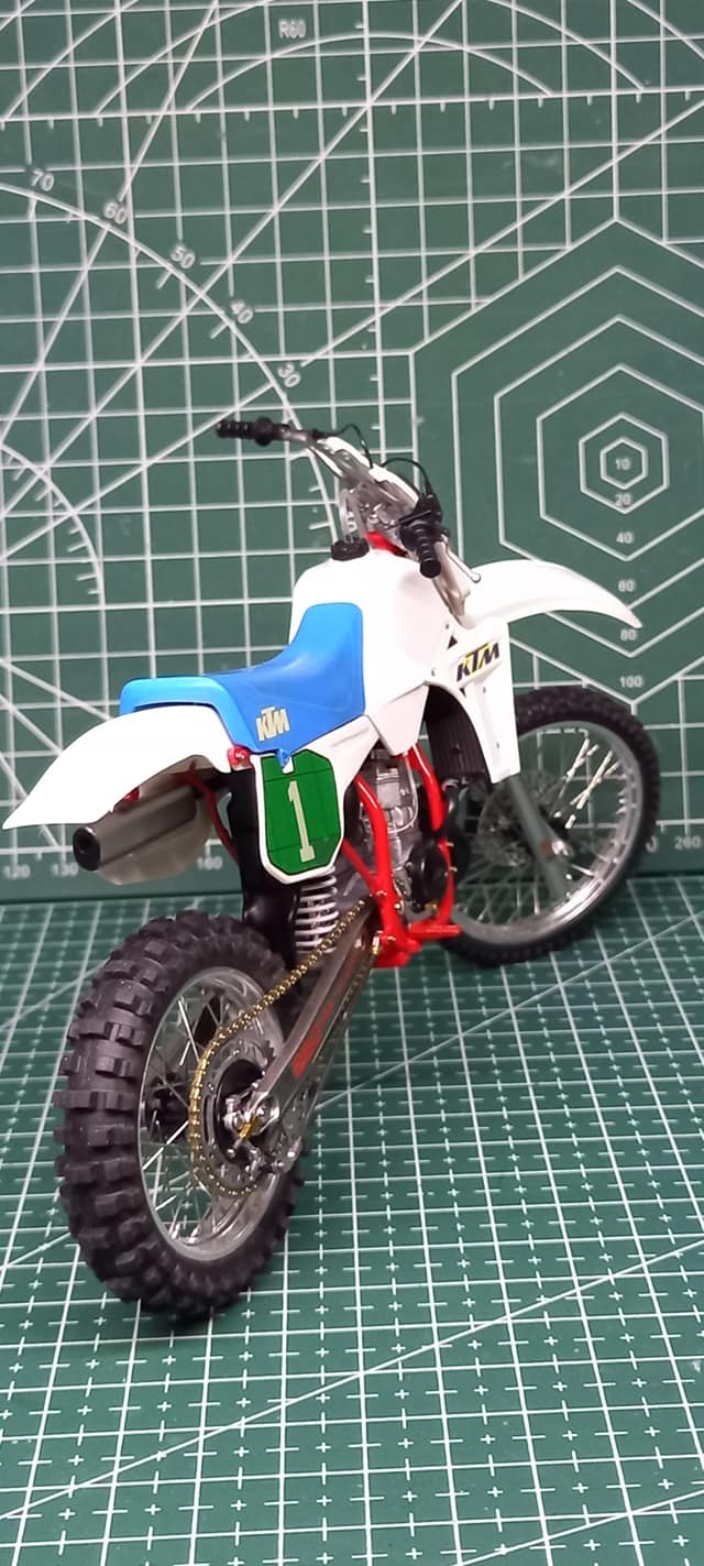 Tamiya 1/12 KTM 250 MX Model Kit 1446 Motorcycle Series No.46