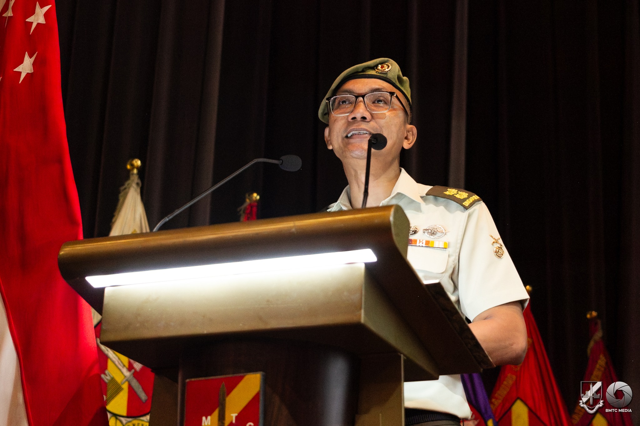 Basic - Commanding Officer (CO) of SAF BMTC School II, LTC Mohammad ...