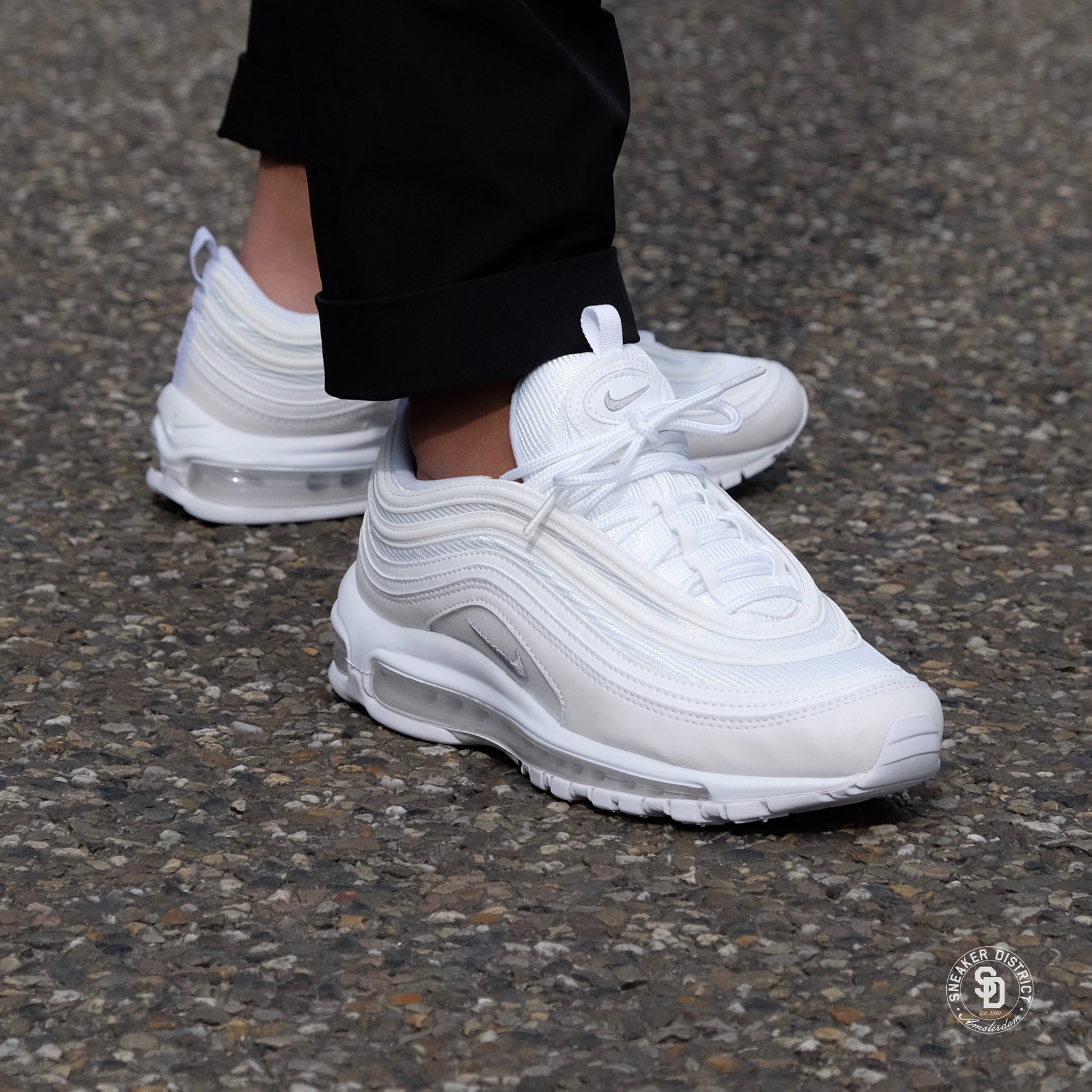 Nike Air Max 97 White/Wolf Grey available online now. Shoplink