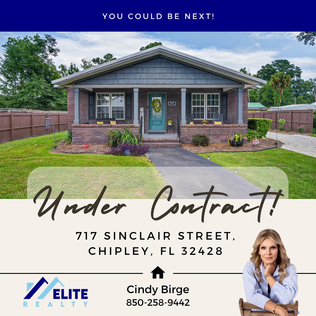 Home under contract in Chipley FL
