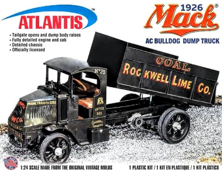 Coming early this summer, the 1926 Mack Bulldog Dump Truck from