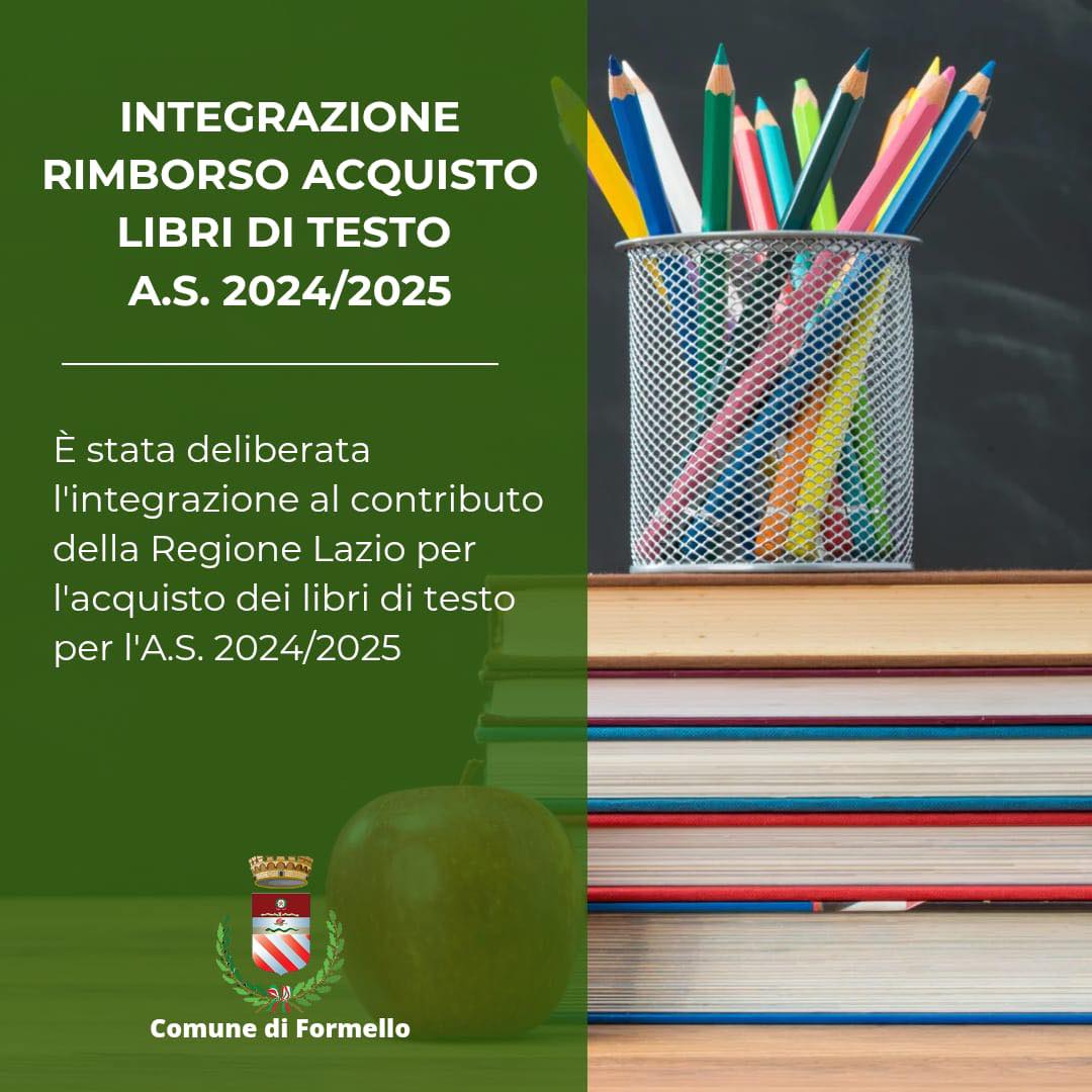Comune di Formello added a new photo. - Comune di Formello
