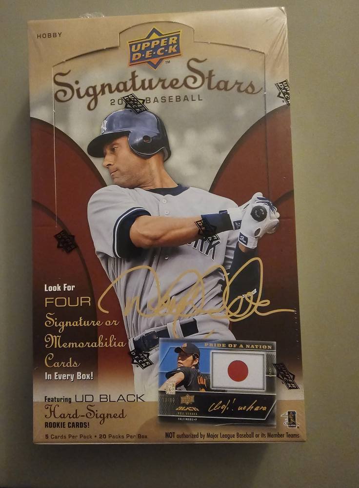 2009 Upper Deck Signature Stars Baseball Card Pulls