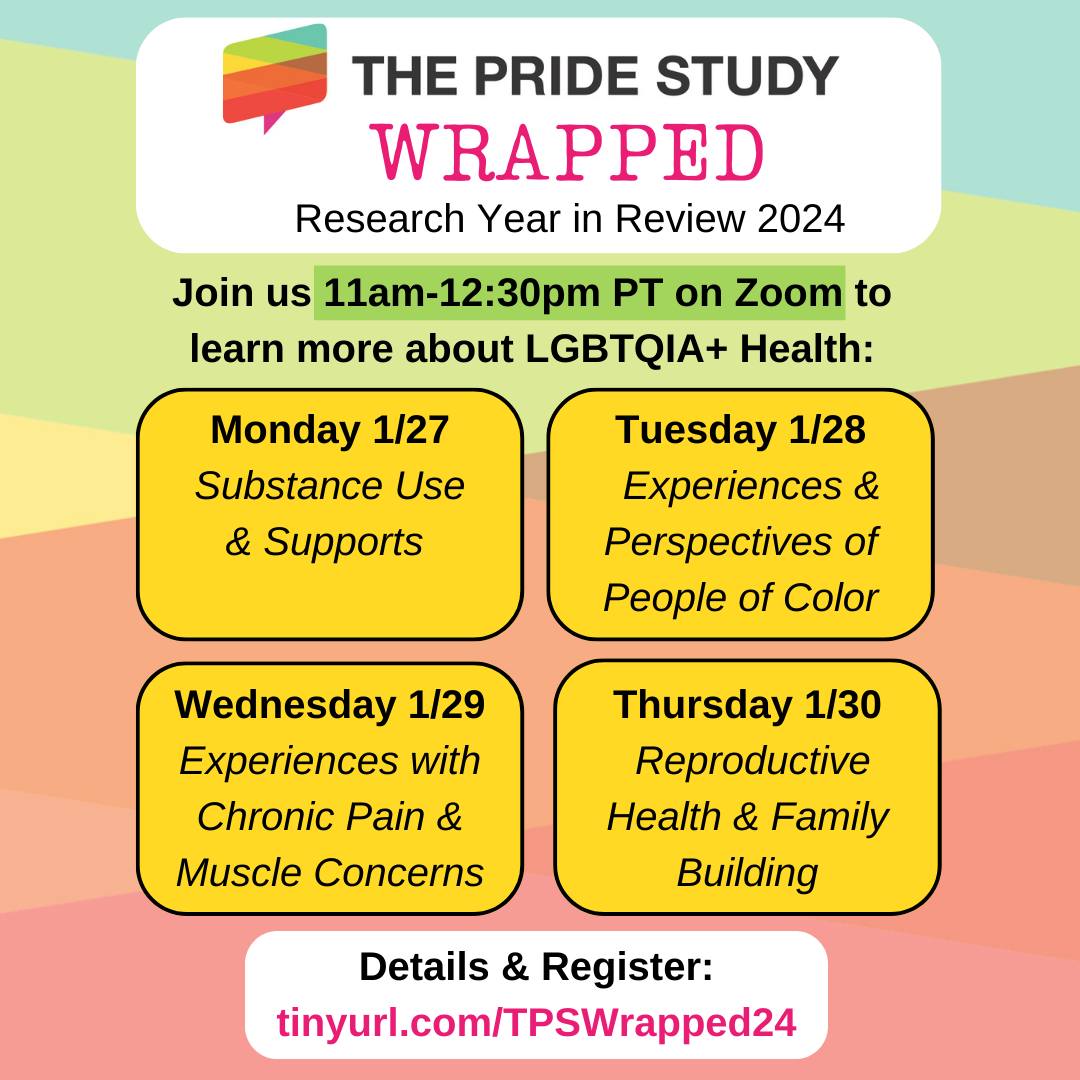 The PRIDE Study - Coming in 2025 Join us for The... | Facebook