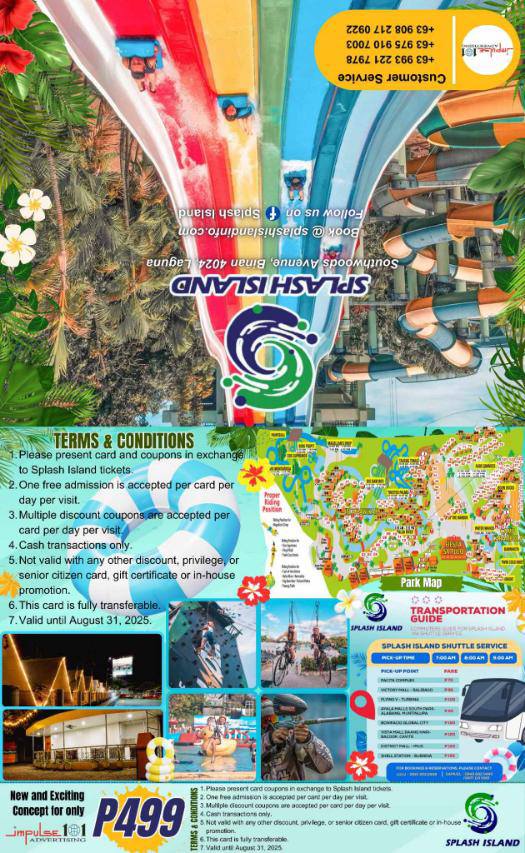 SPLASH ISLAND OFFICIAL Promo's and Discount's GROUP | Facebook